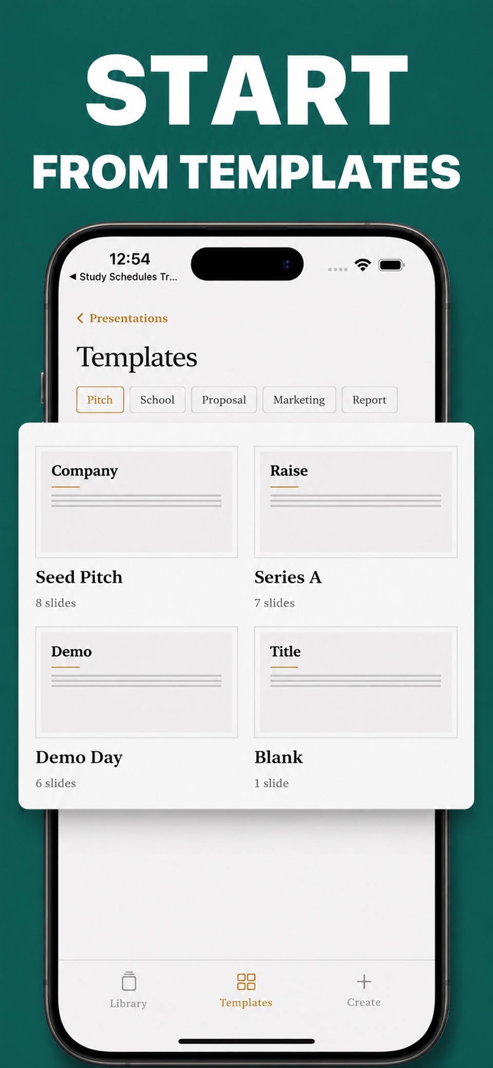 Presentation Maker - SlideDeck · Store screenshots