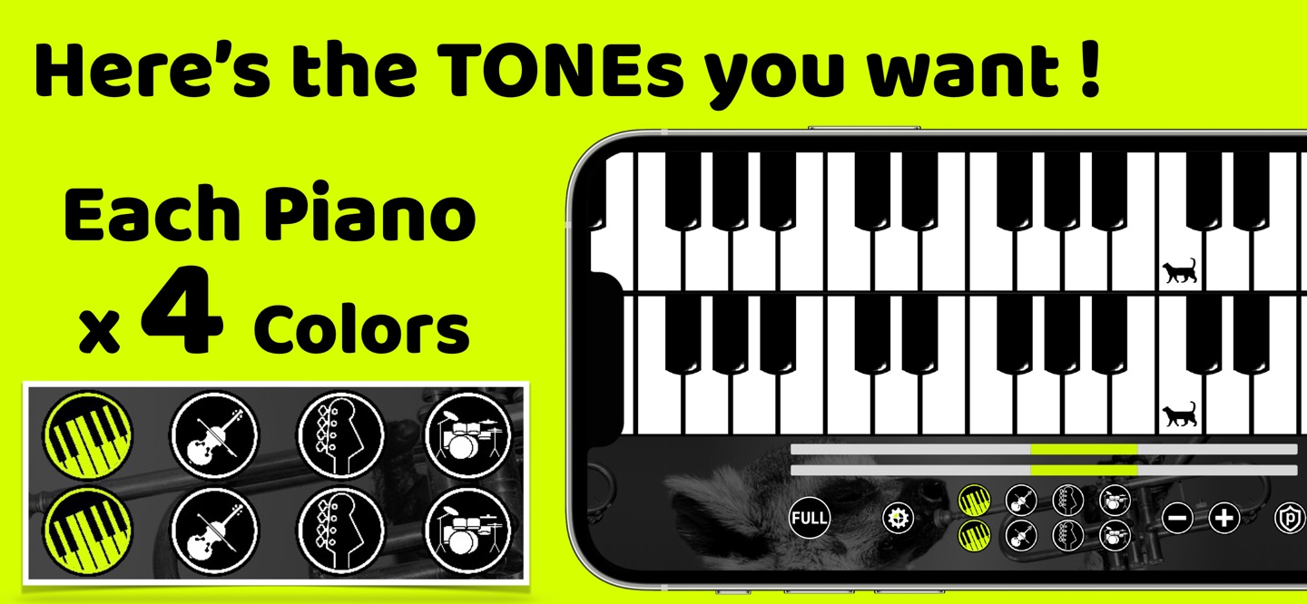 88Keys Multi Tones Piano 1