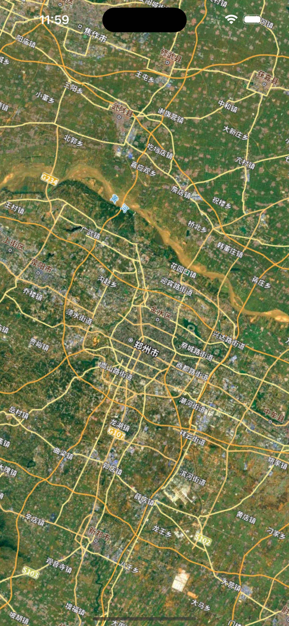 3D地球-高清卫星和3D地形的风水罗盘地图 3