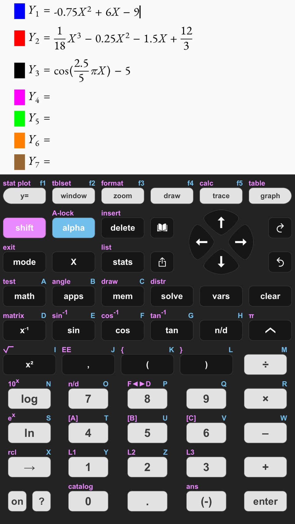 Taculator 84 Calculator 图形计算器 2