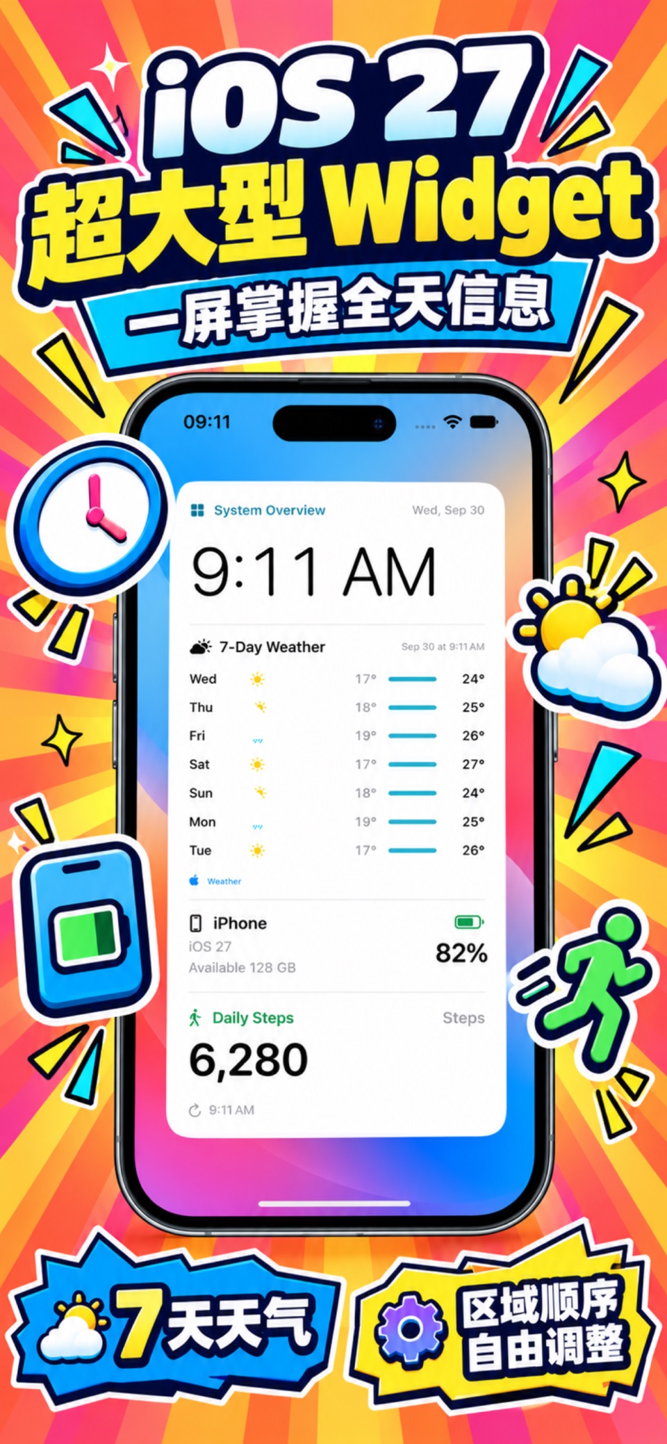 OSomeWidgets - 桌面美化与健康小组件 2