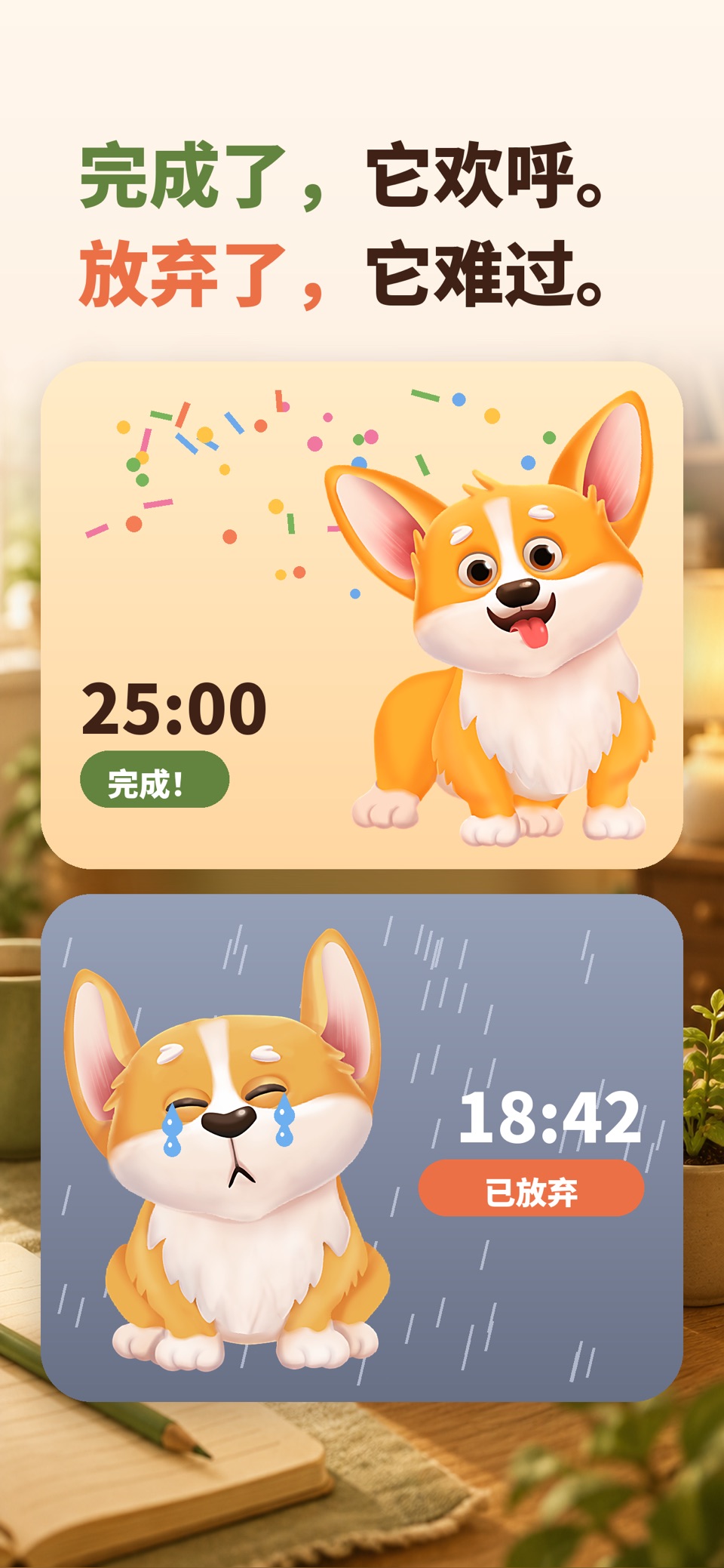 Study Corgi: 番茄钟专注学习 2