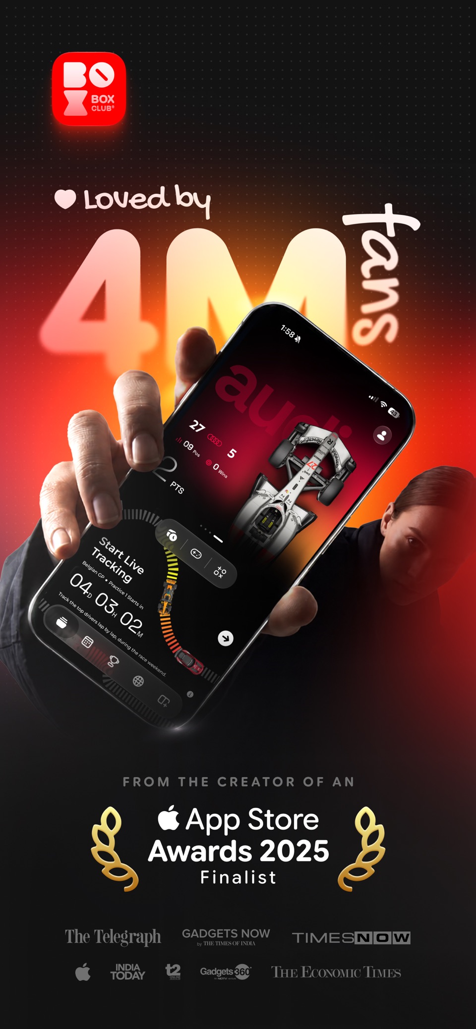 Box Box Club: Formula Widgets 1