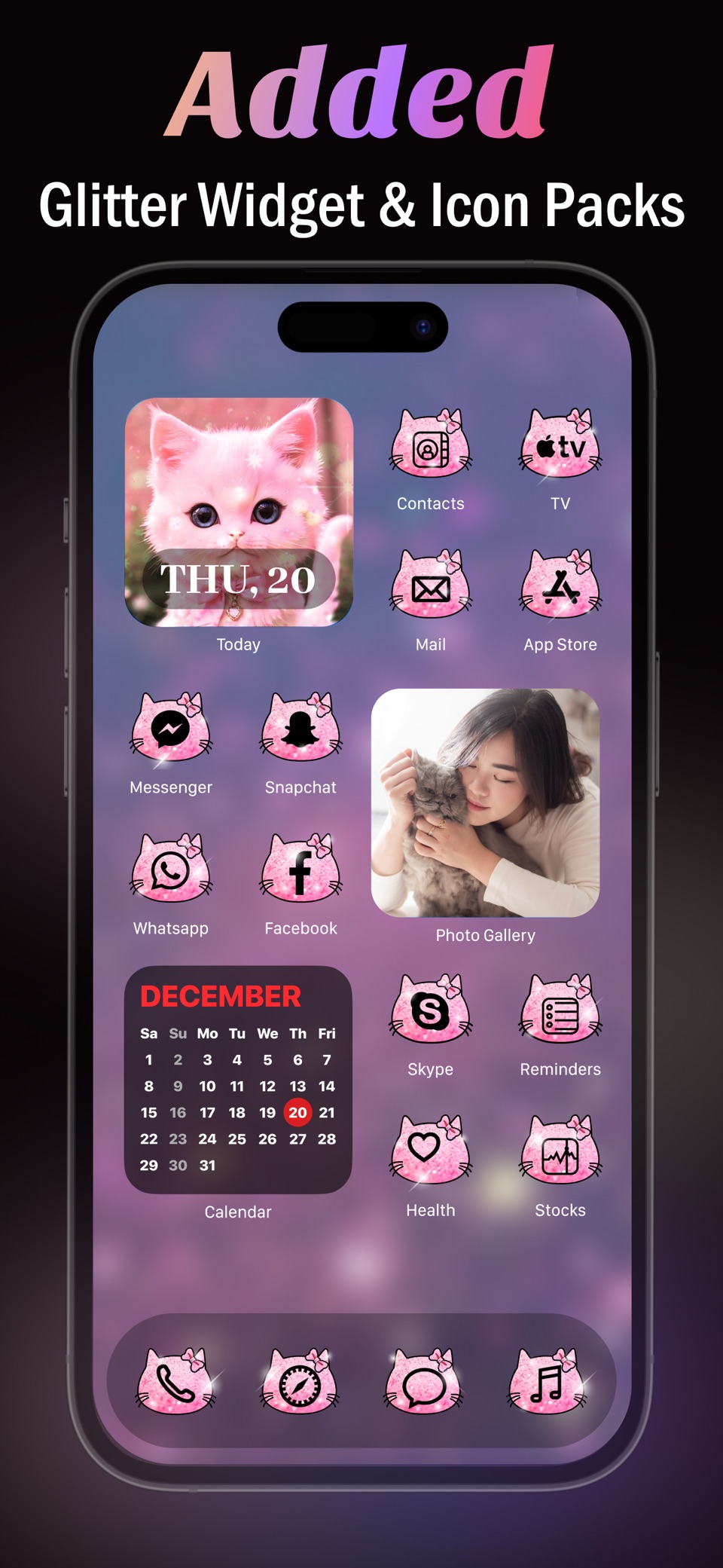 Glitter Wallpapers Lock Screen 3
