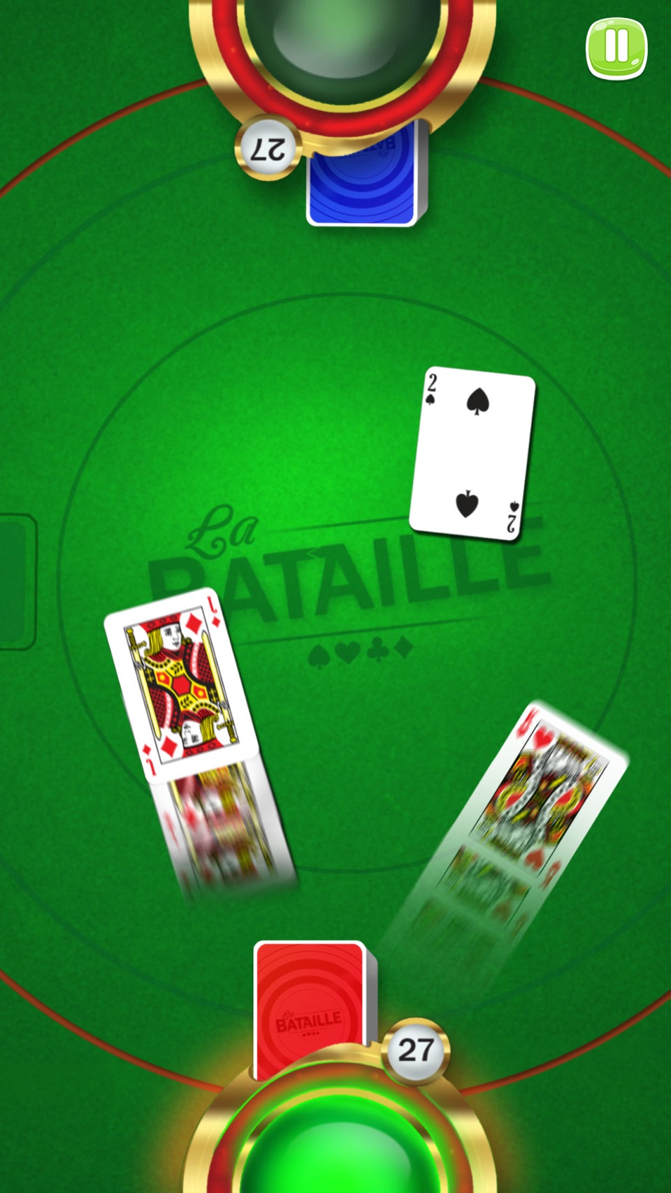 La Bataille ： 纸牌游戏 ！ 1