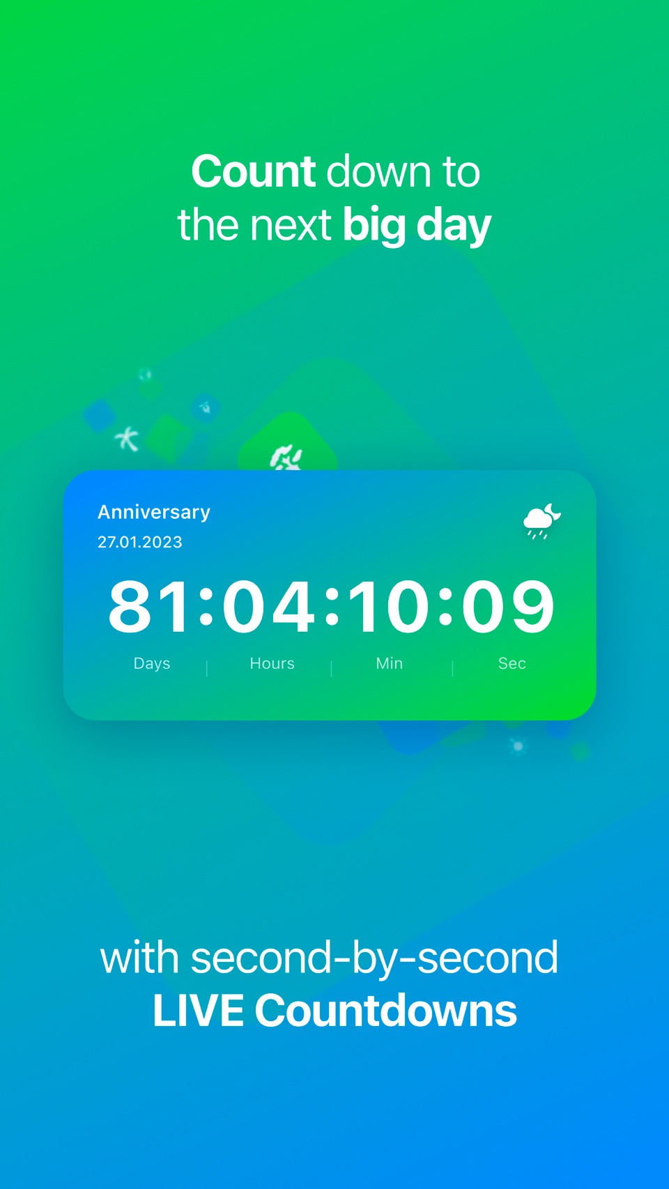Countdown App & Widget 3
