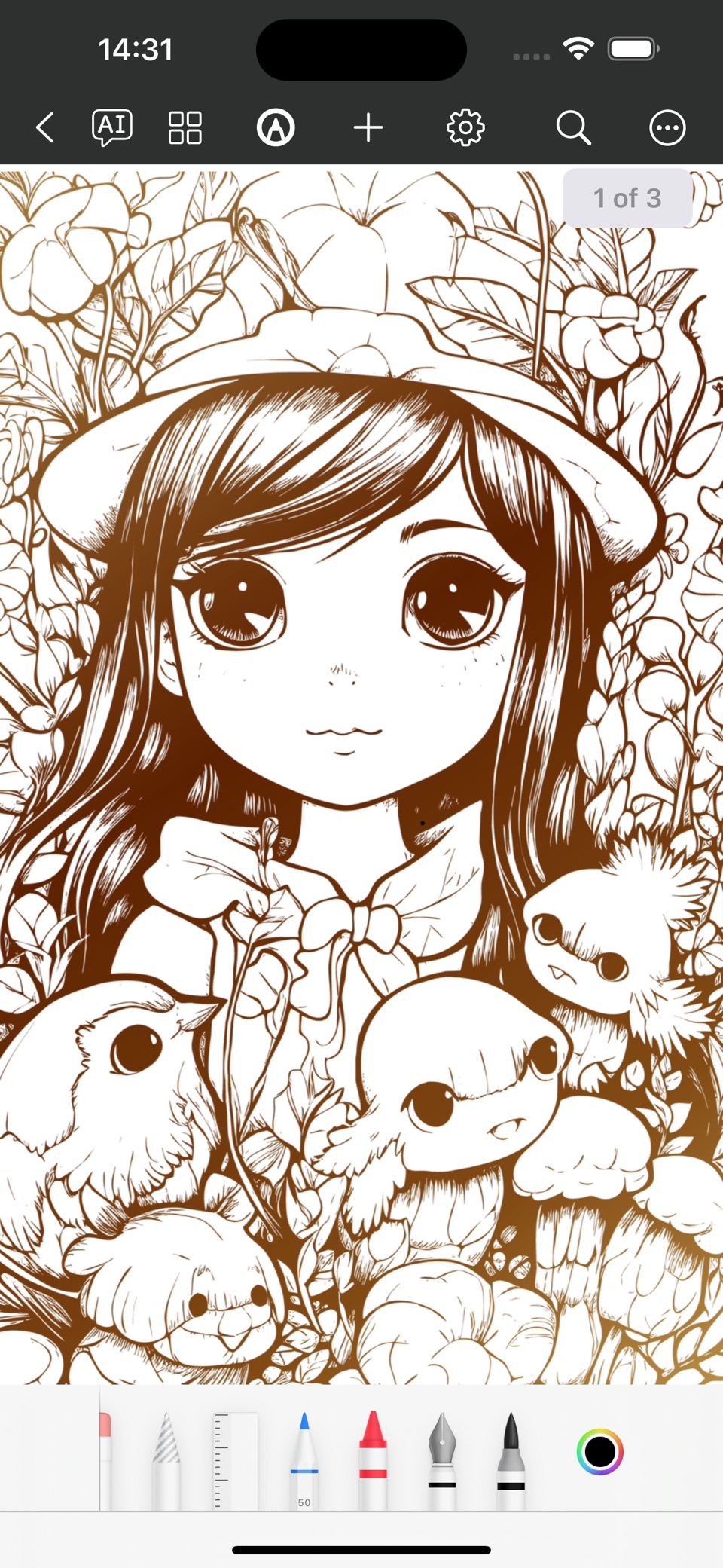 Drawing Pad - Pencil, AI Write 3