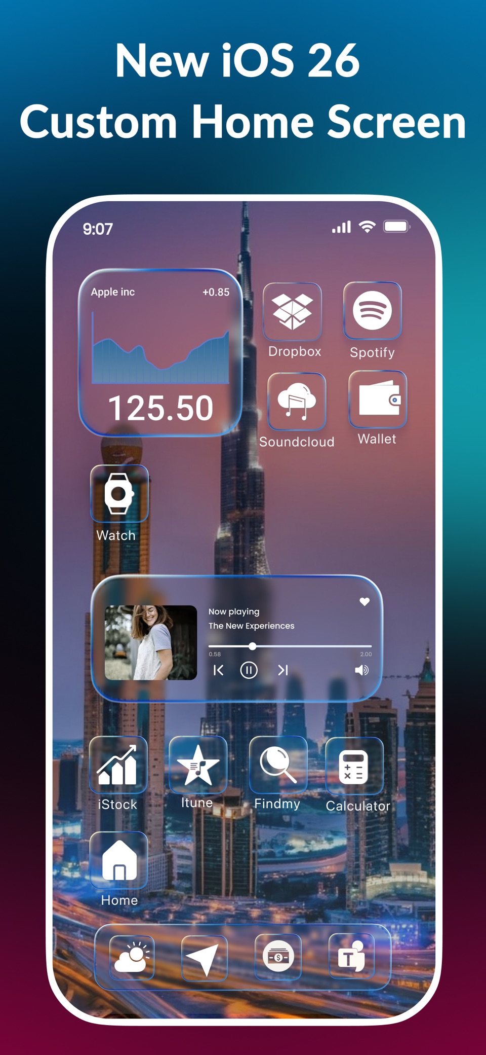Glass Wallpapers • OS 26 & 4K 1