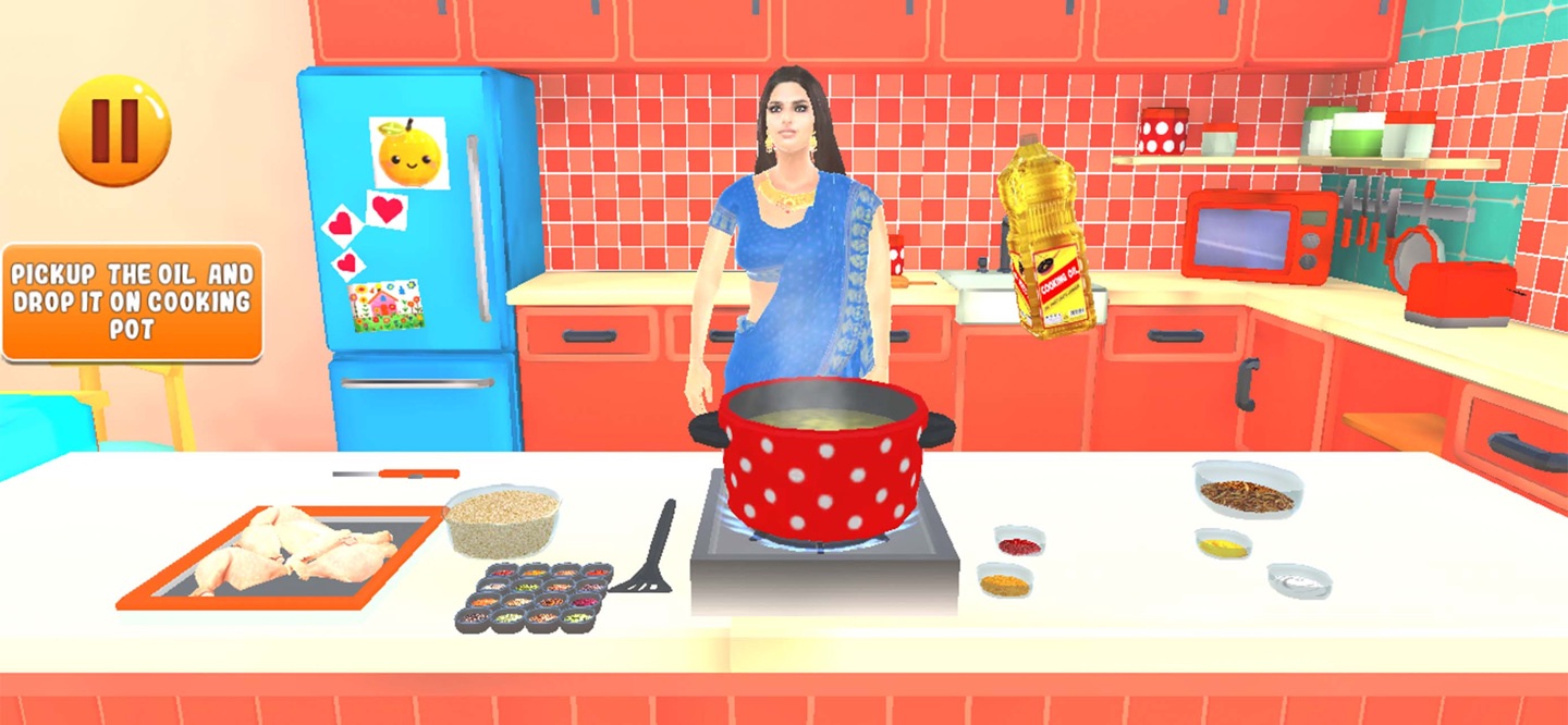 印度香饭制作烹饪游戏 · Store screenshots