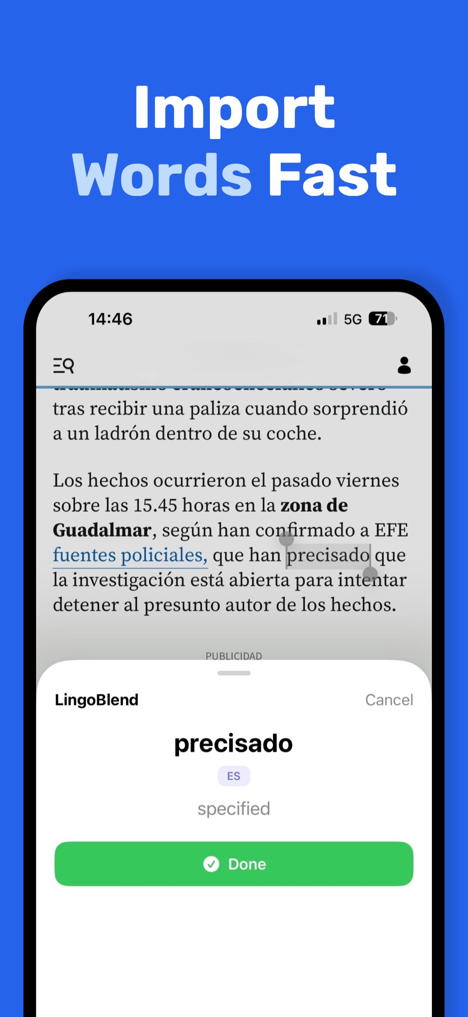 LingoBlend: 轻松学外语 3