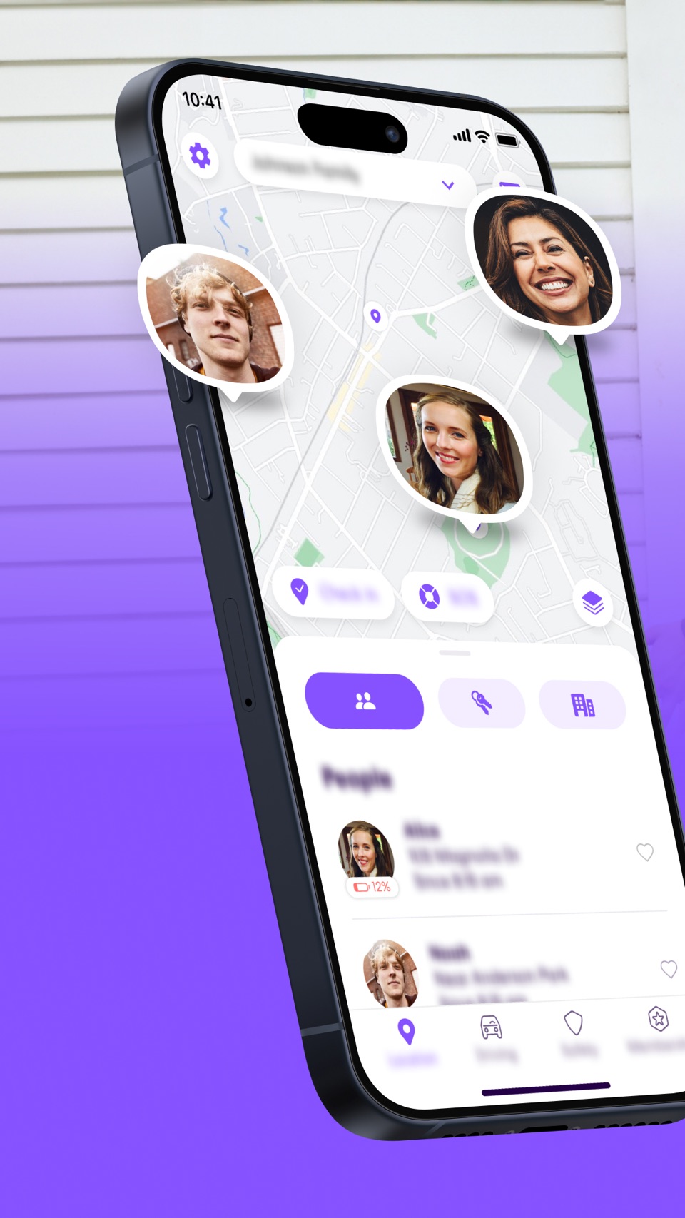 使用 Life360 共享地理数据 1