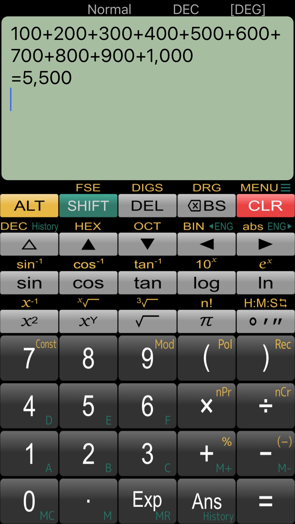 Panecal Plus 科学计算器 · Store screenshots