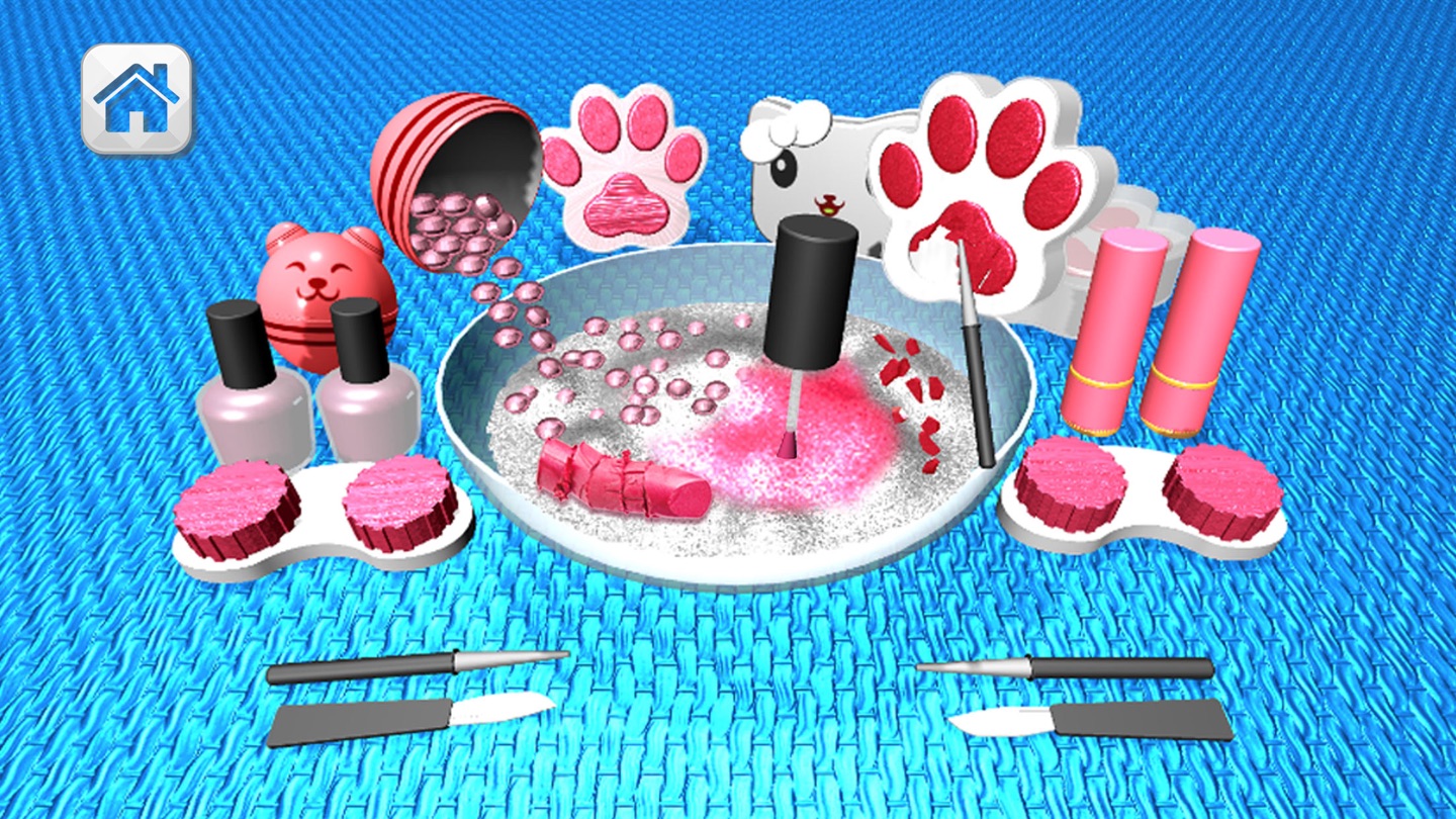 化妆史莱姆 DIY ASMR 套件游戏 3