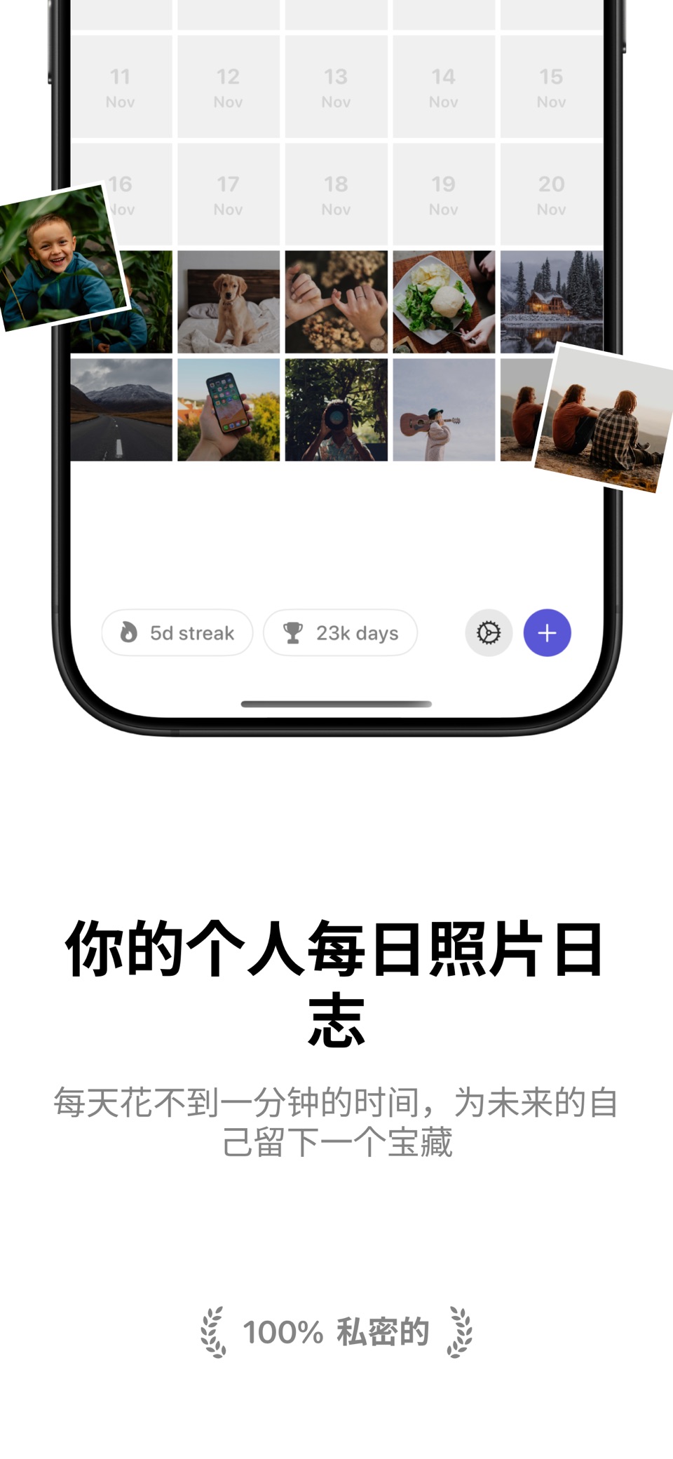 Memory: 每日照片日志 1