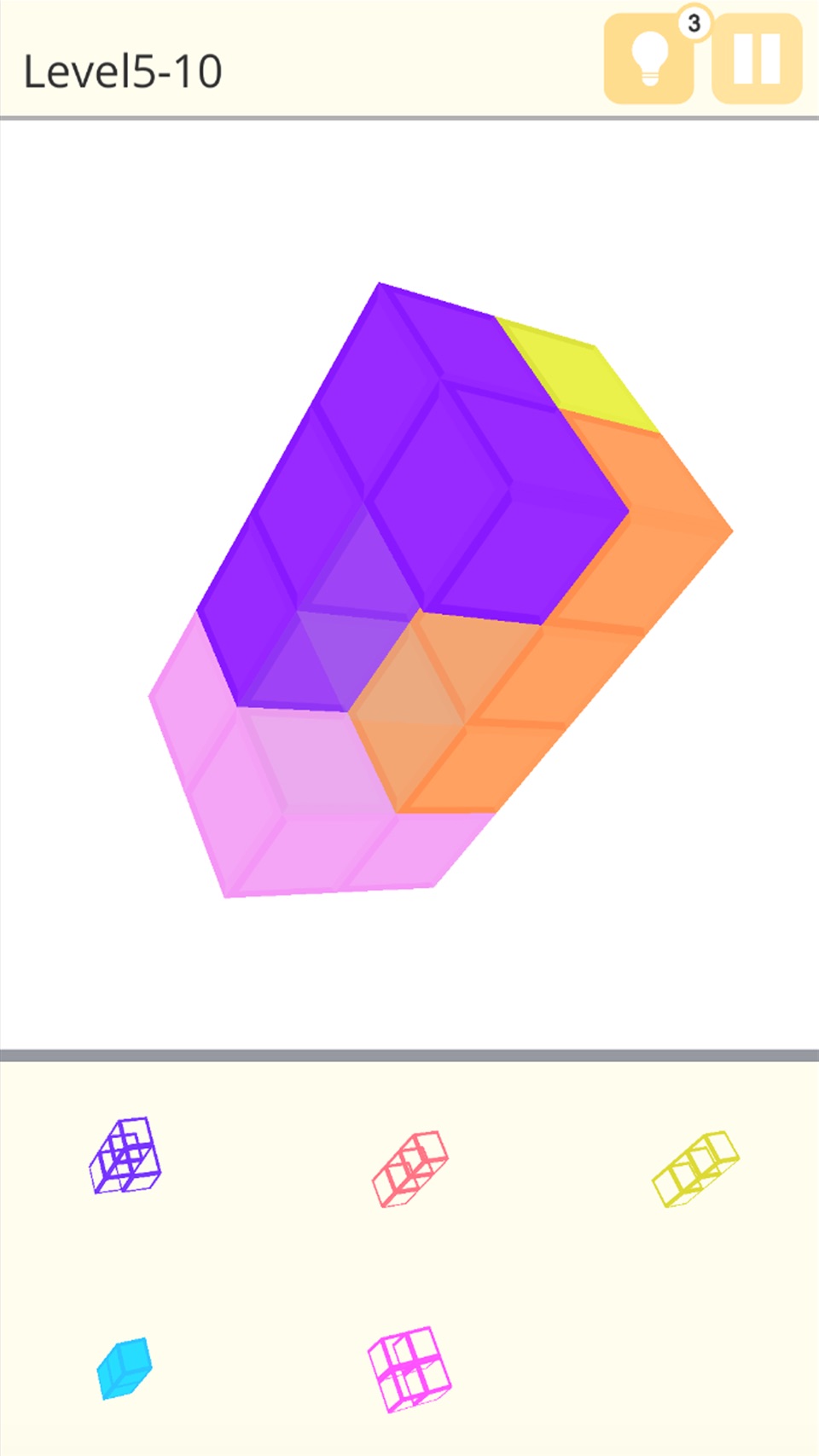 立体七巧板拼图大脑训练游戏-3D Puzzle 2
