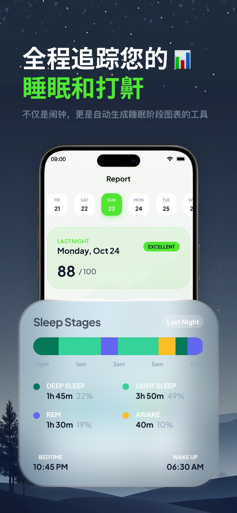 Sleepwell：睡眠周期追踪 3