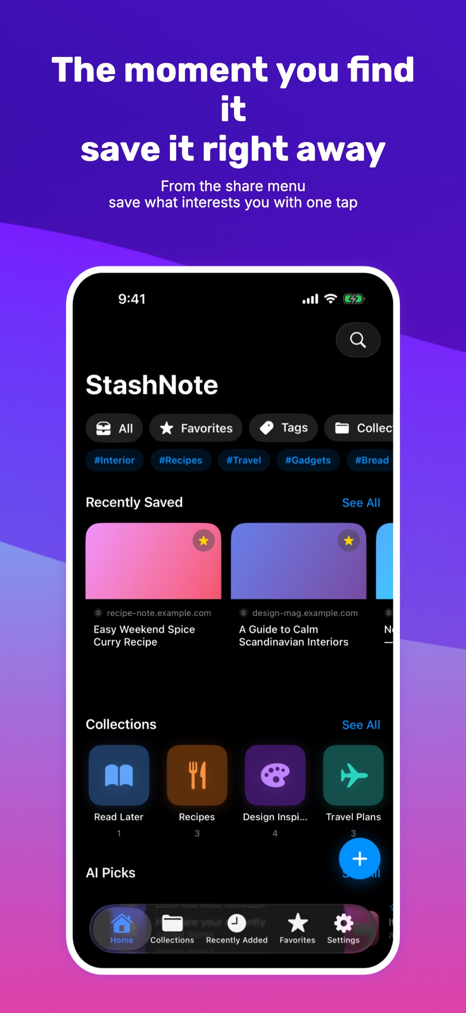StashNote 书签稍后读 2