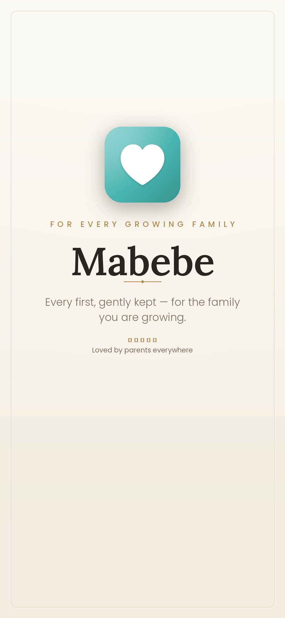 Mabebe - Mama and Baby Journal 1