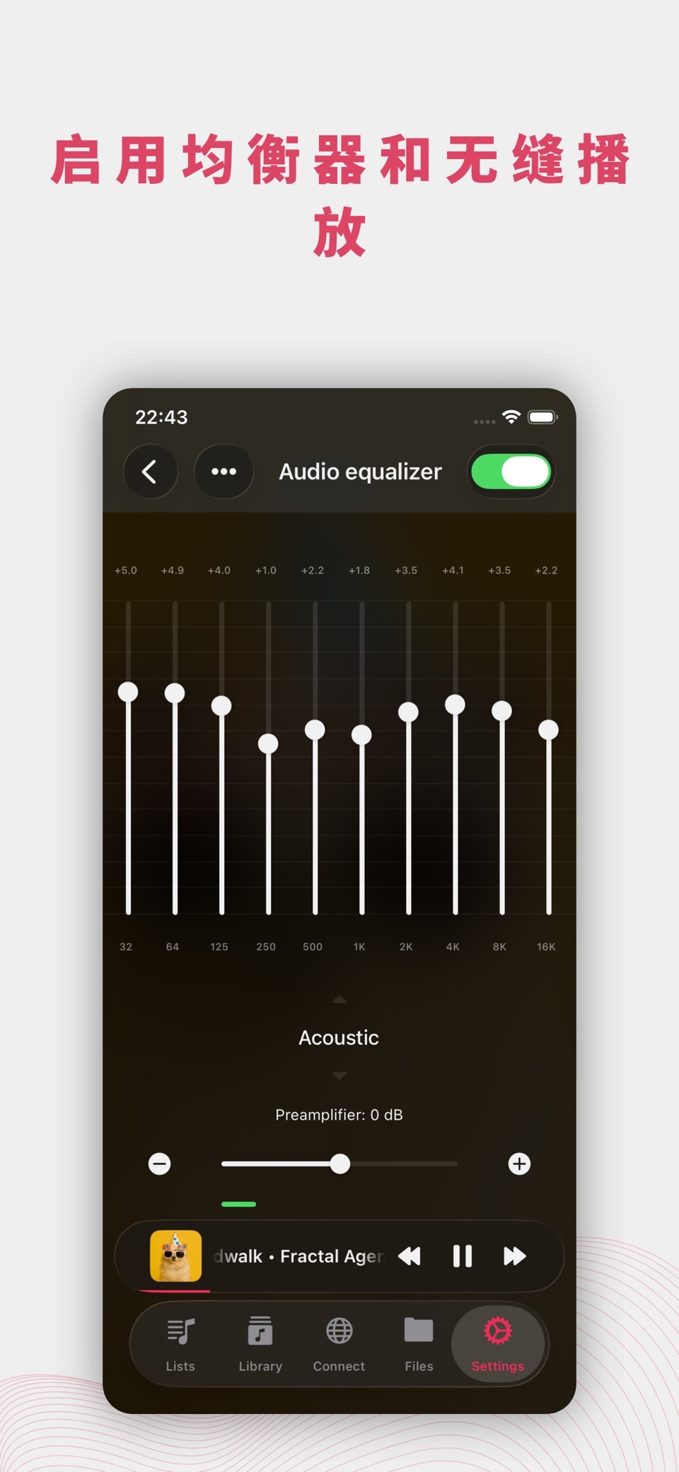 Evermusic Pro: 离线音乐播放器和均衡器云流媒体 3