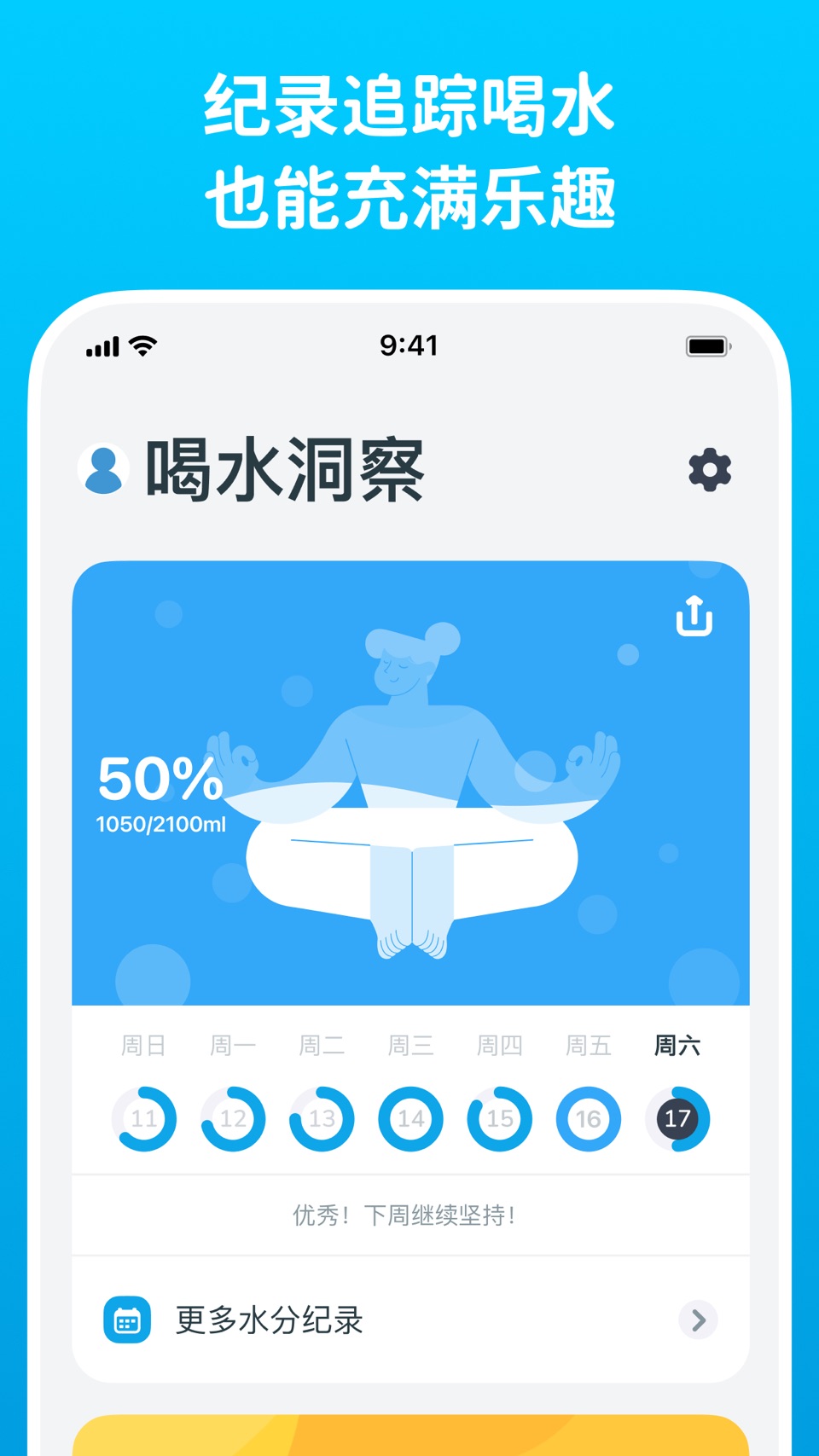 Plant Nanny 植物保姆 喝水提醒 健康喝水记录 3