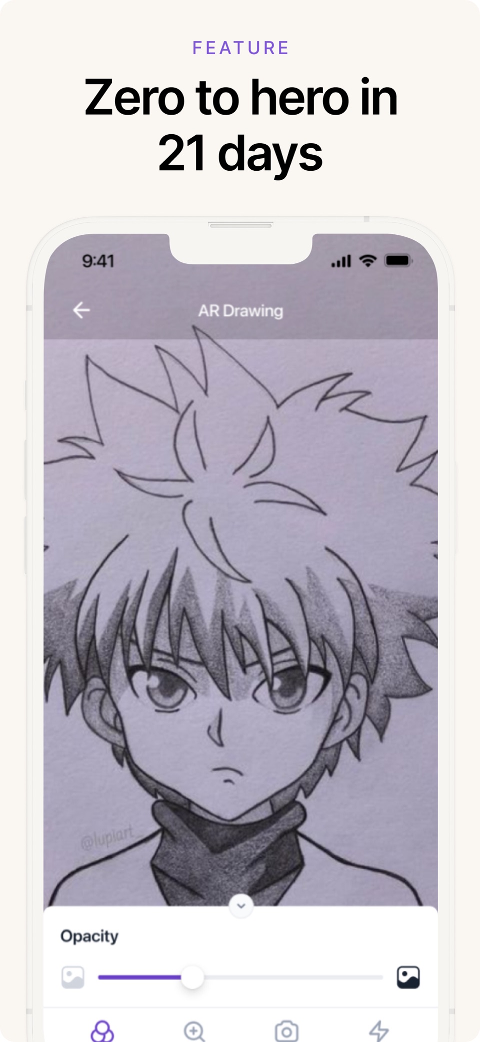 AR 素描相机 – 画画 · Store screenshots