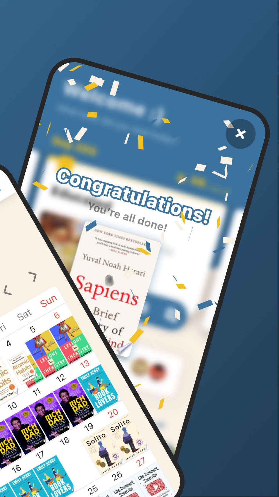 Bookmory - 阅读记录, 读书打卡, 读书日历 2