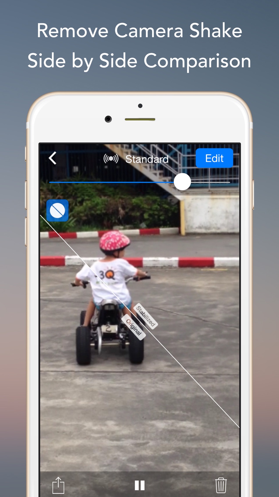 StableCam 2: 视频稳定和慢动作 · Store screenshots