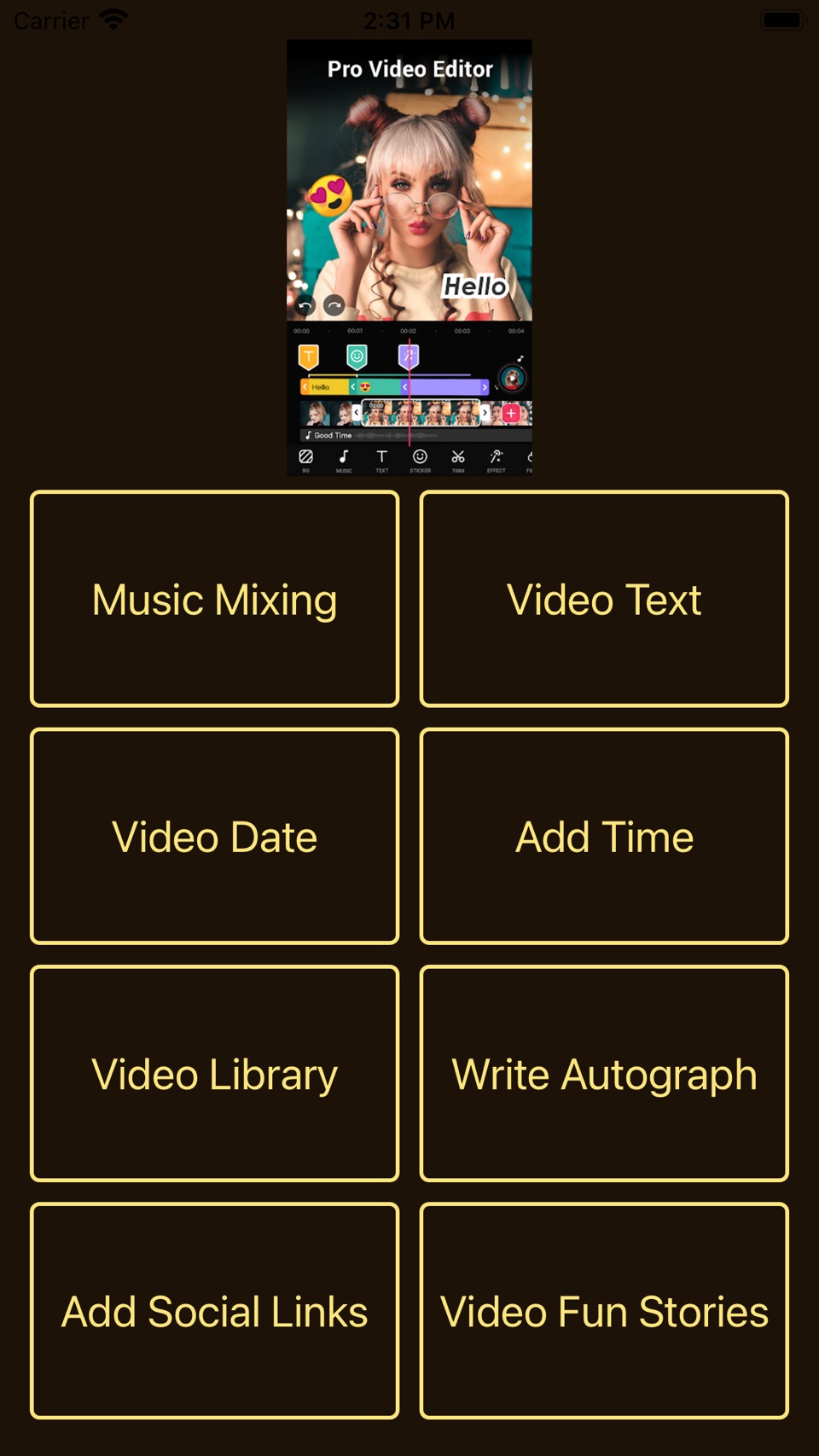 用音乐制作视频~视频编辑 · Store screenshots