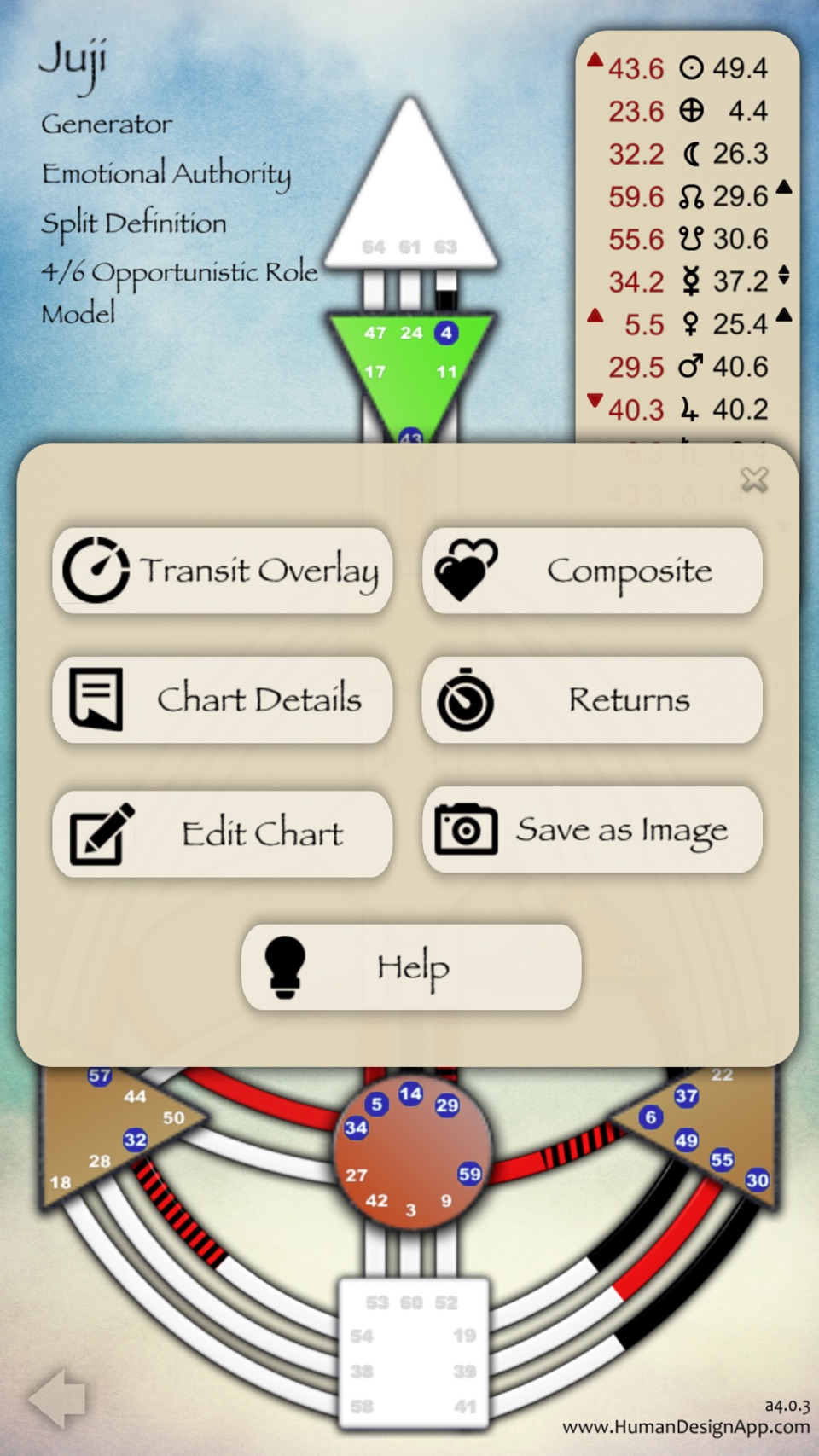 Human Design App 2