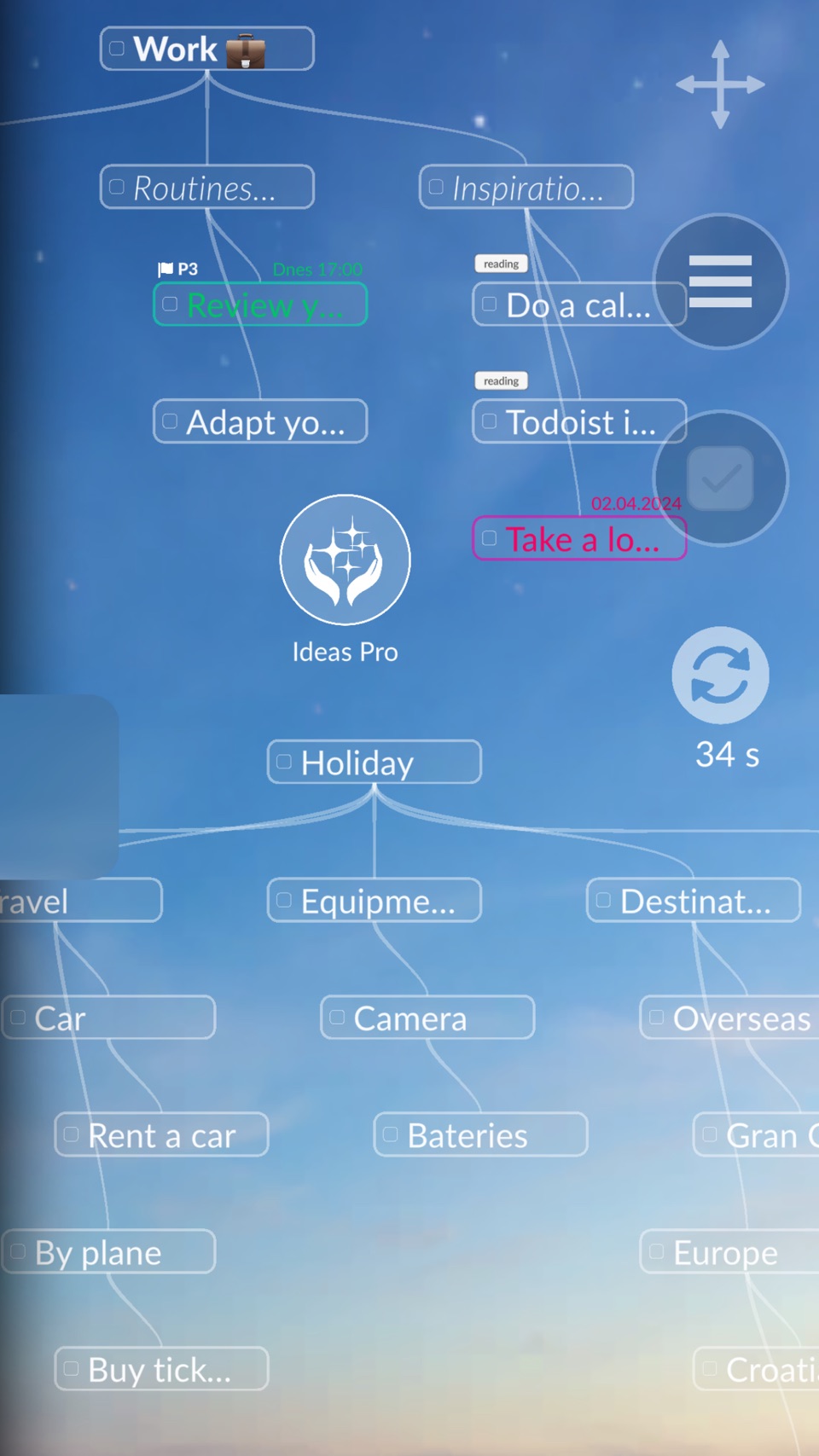 Ideas Mind Mapping · Store screenshots