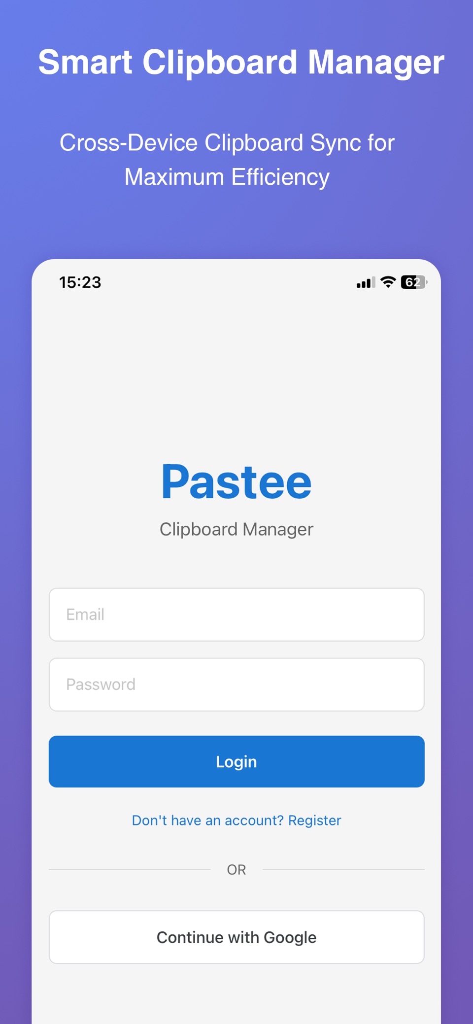 Pastee · Store screenshots