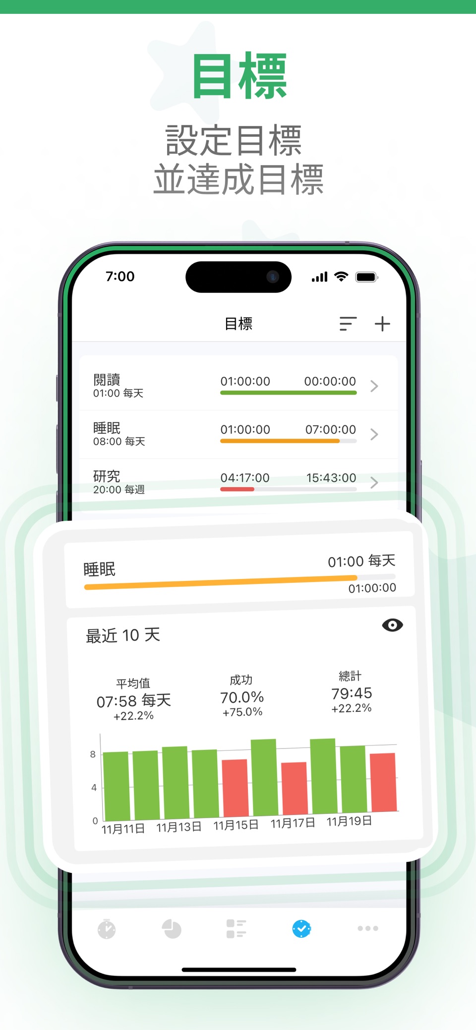 aTimeLogger Pro: 时间记录工具、目标 计时器 3