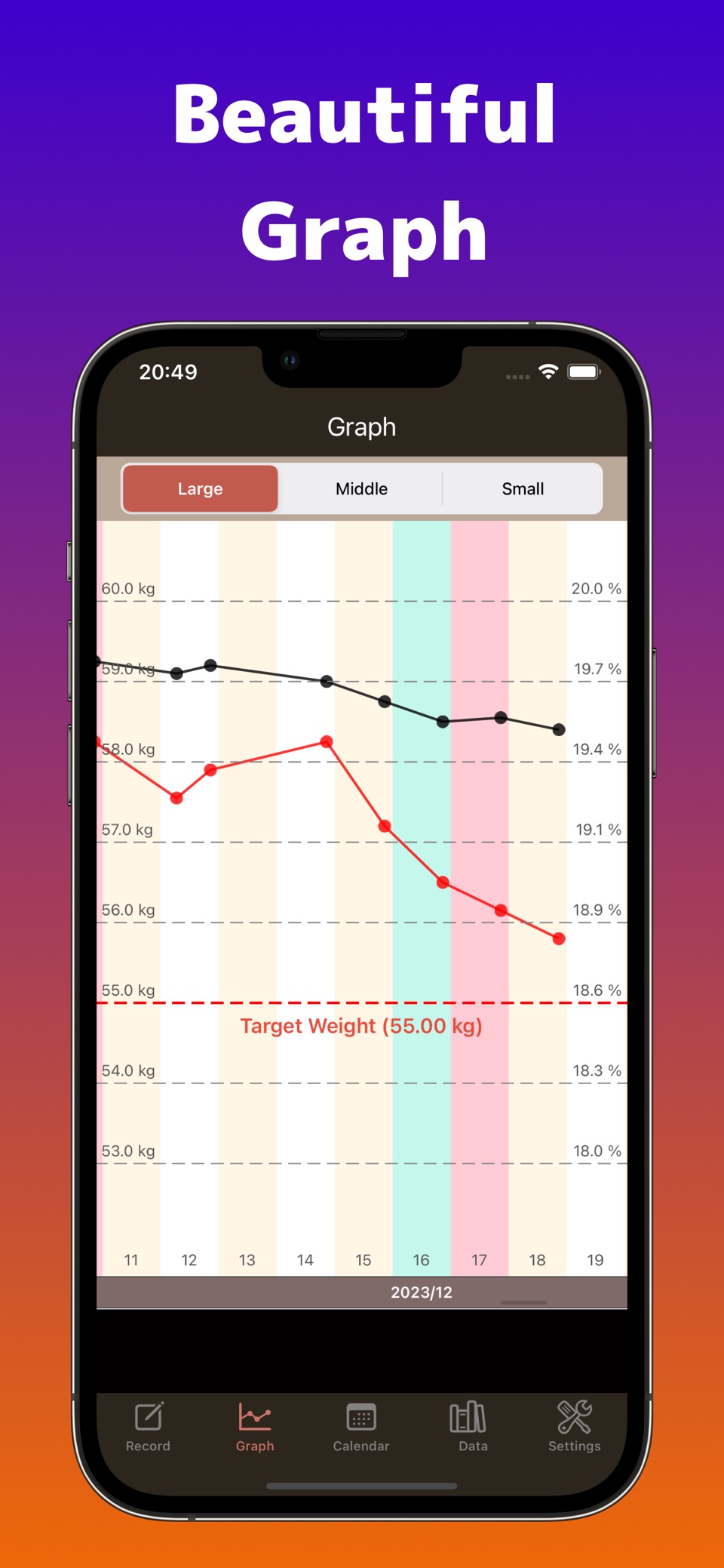 Simple Weight Tracker 简单体重记录 2