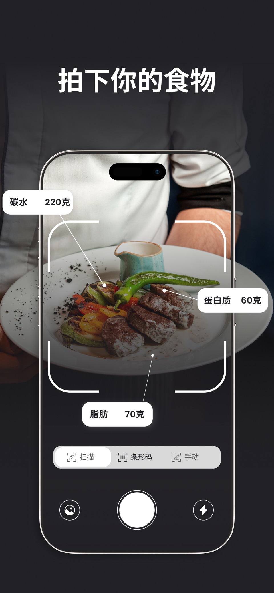AI卡路里计算器：CalPack · Store screenshots