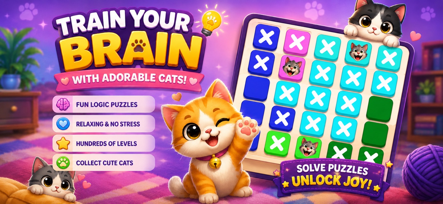 喵喵逻辑 - 萌猫益智解谜游戏 · Store screenshots