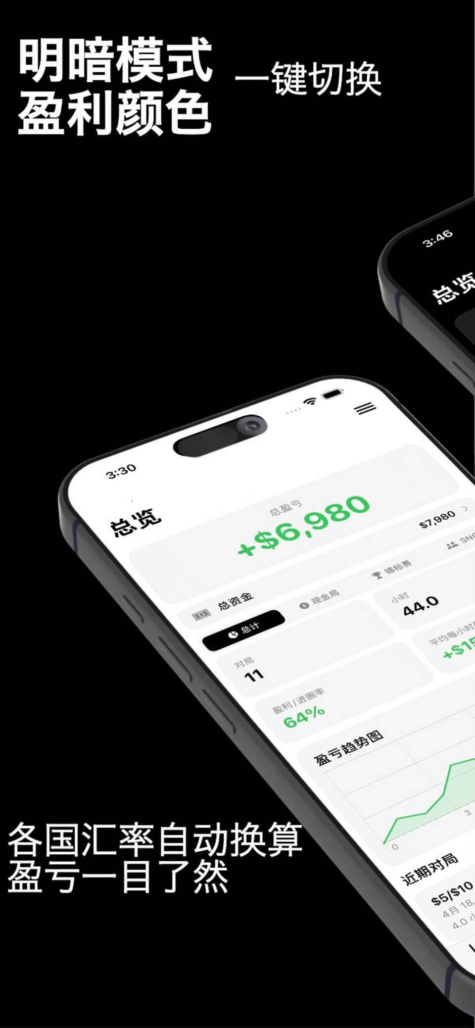 EVoker - 专业德州扑克数据分析与资金情绪管理全能工具 · Store screenshots