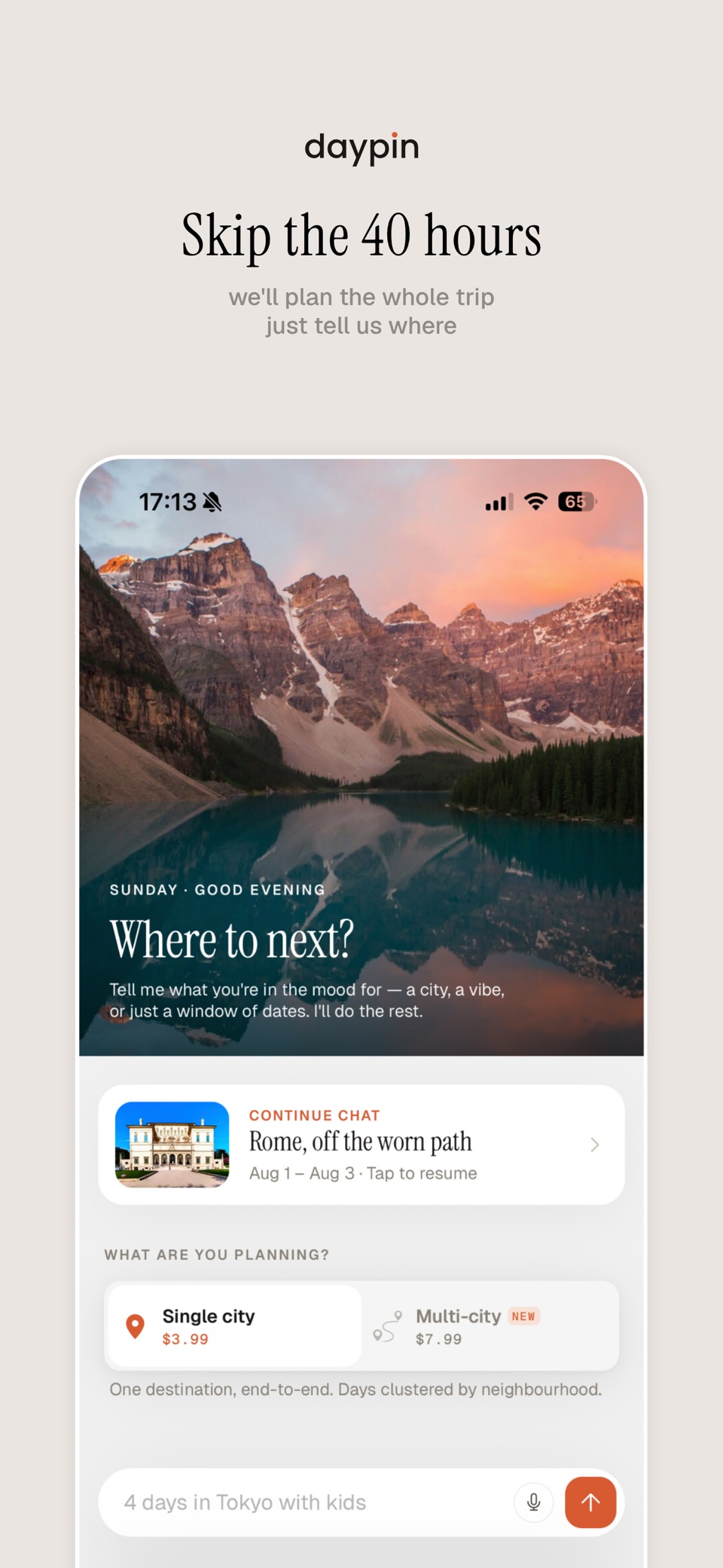 Daypin: AI行程规划 · Store screenshots