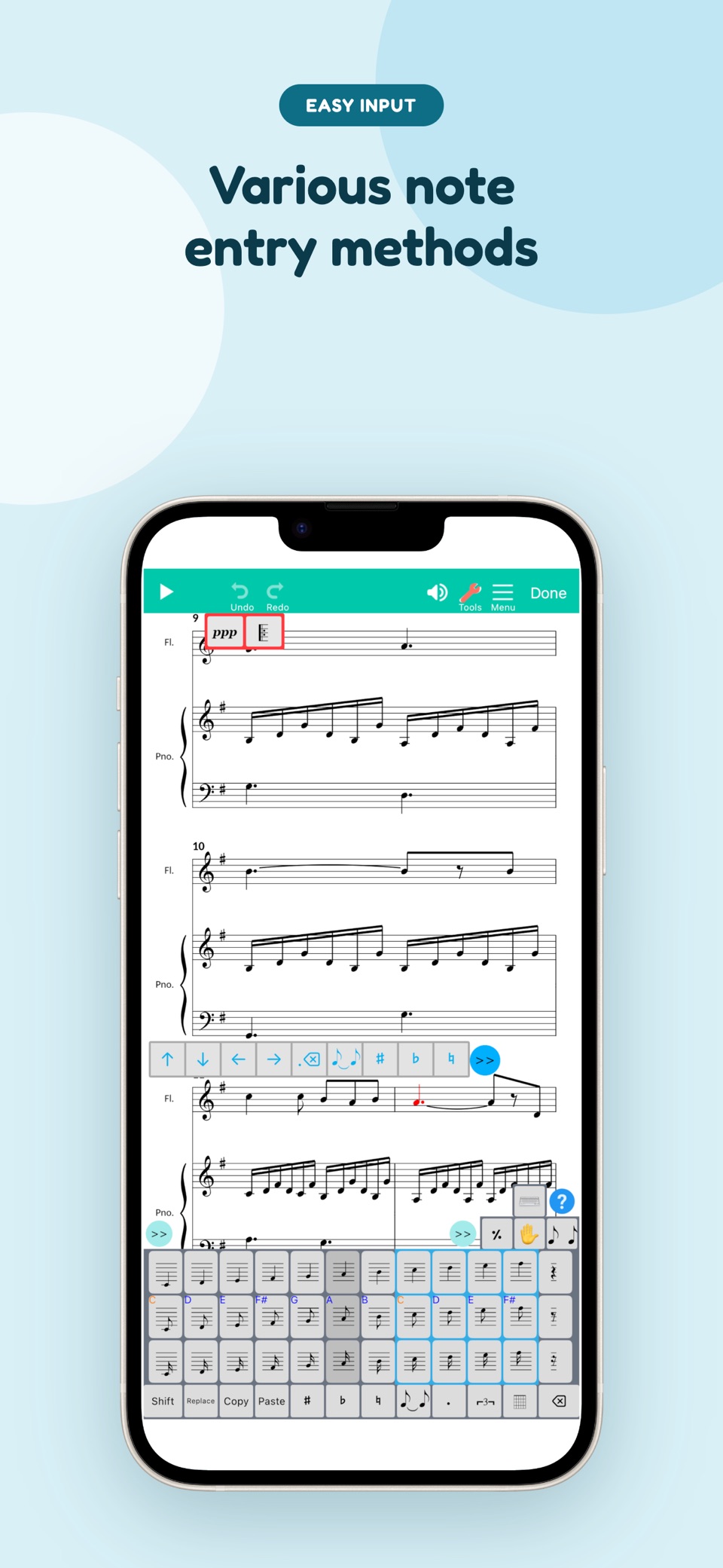 Score Creator:谱写音乐、编辑乐谱、扫描乐谱照片 3
