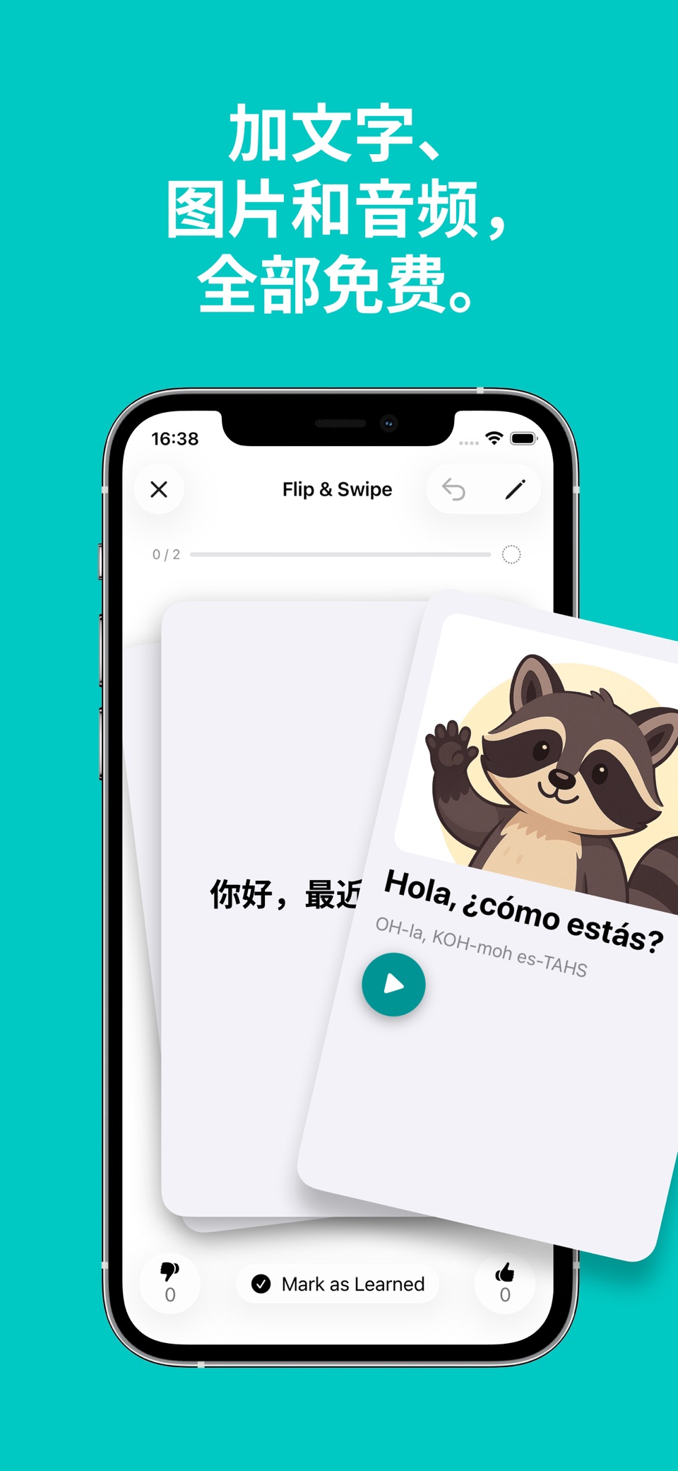 Flashcards: 学任何内容 2