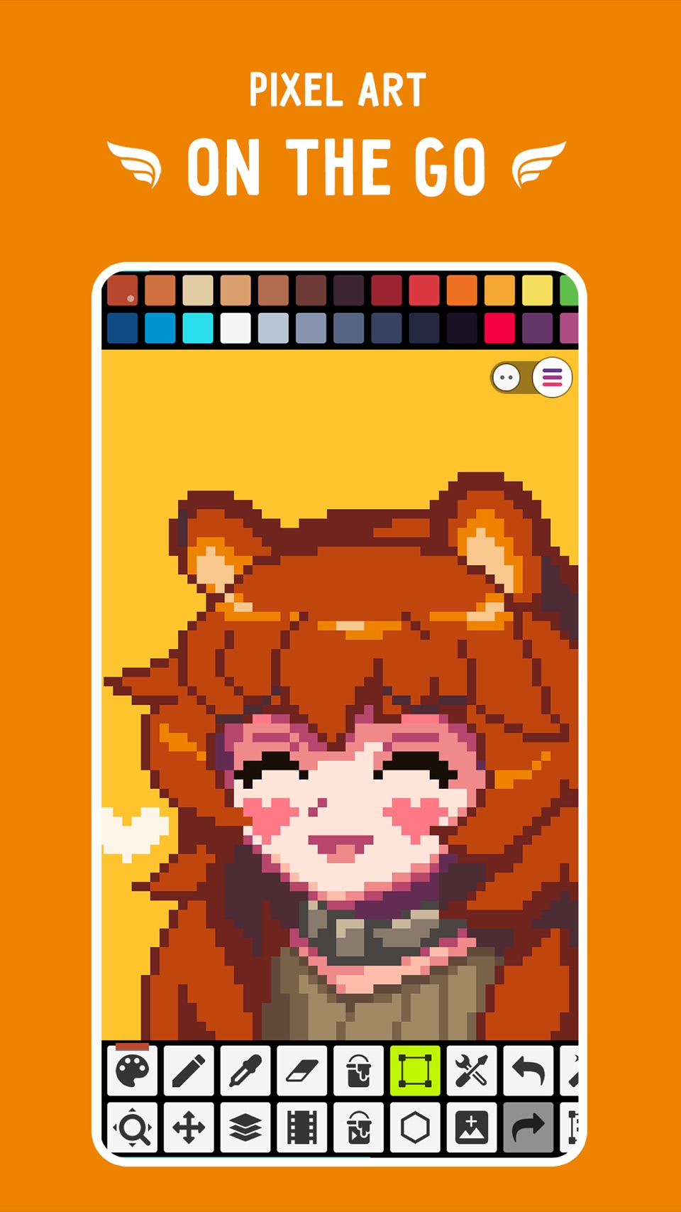 Pixel Studio for pixel art · Store screenshots