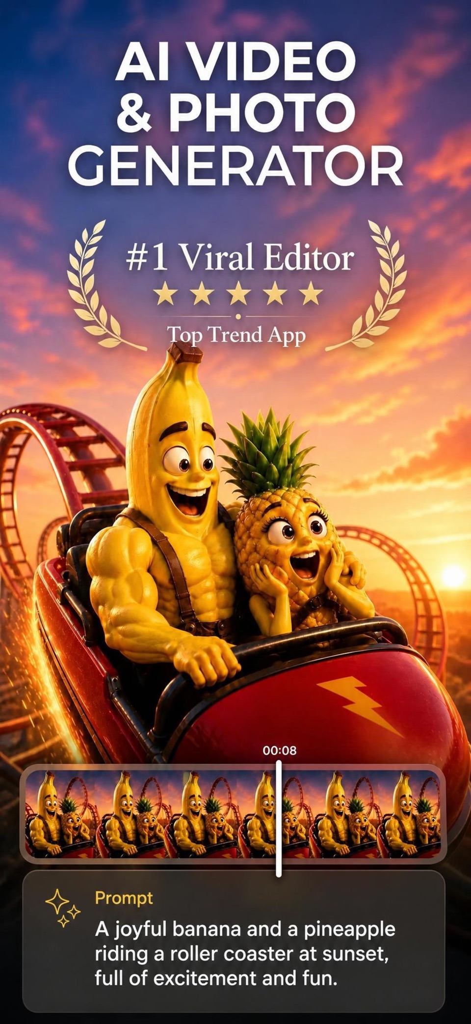 Banana Studio: AI Photo Editor · Store screenshots