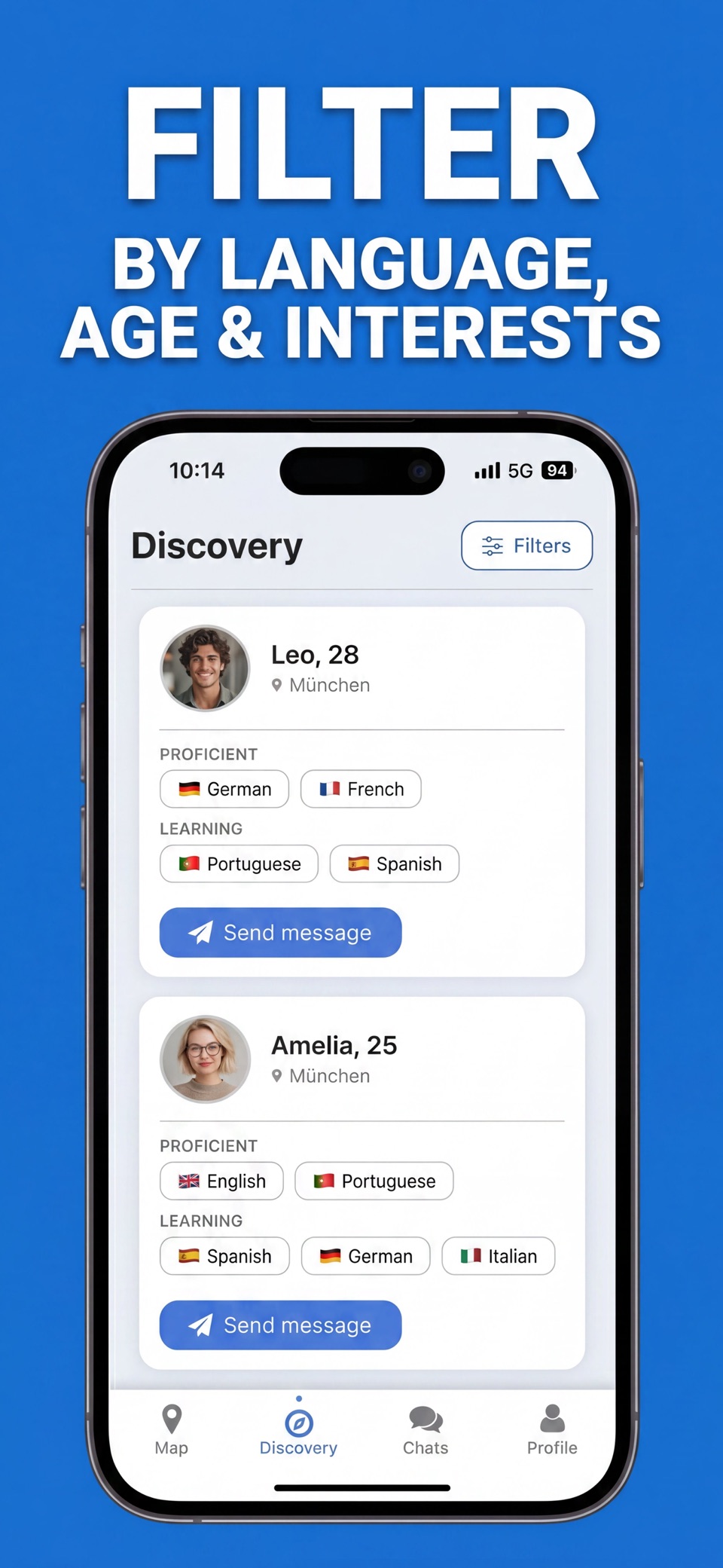 LingoRadar: Language Exchange 2