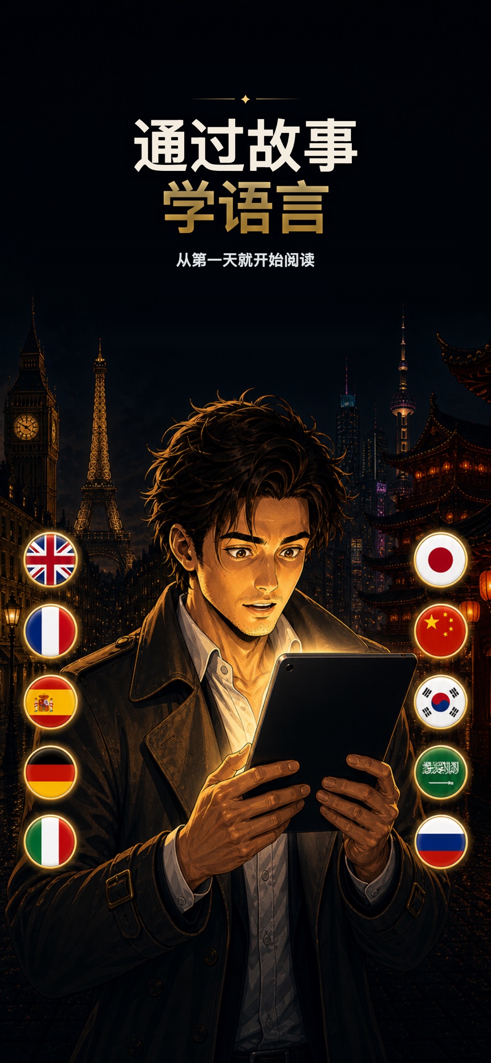 Inklingo：多语言学习 · Store screenshots