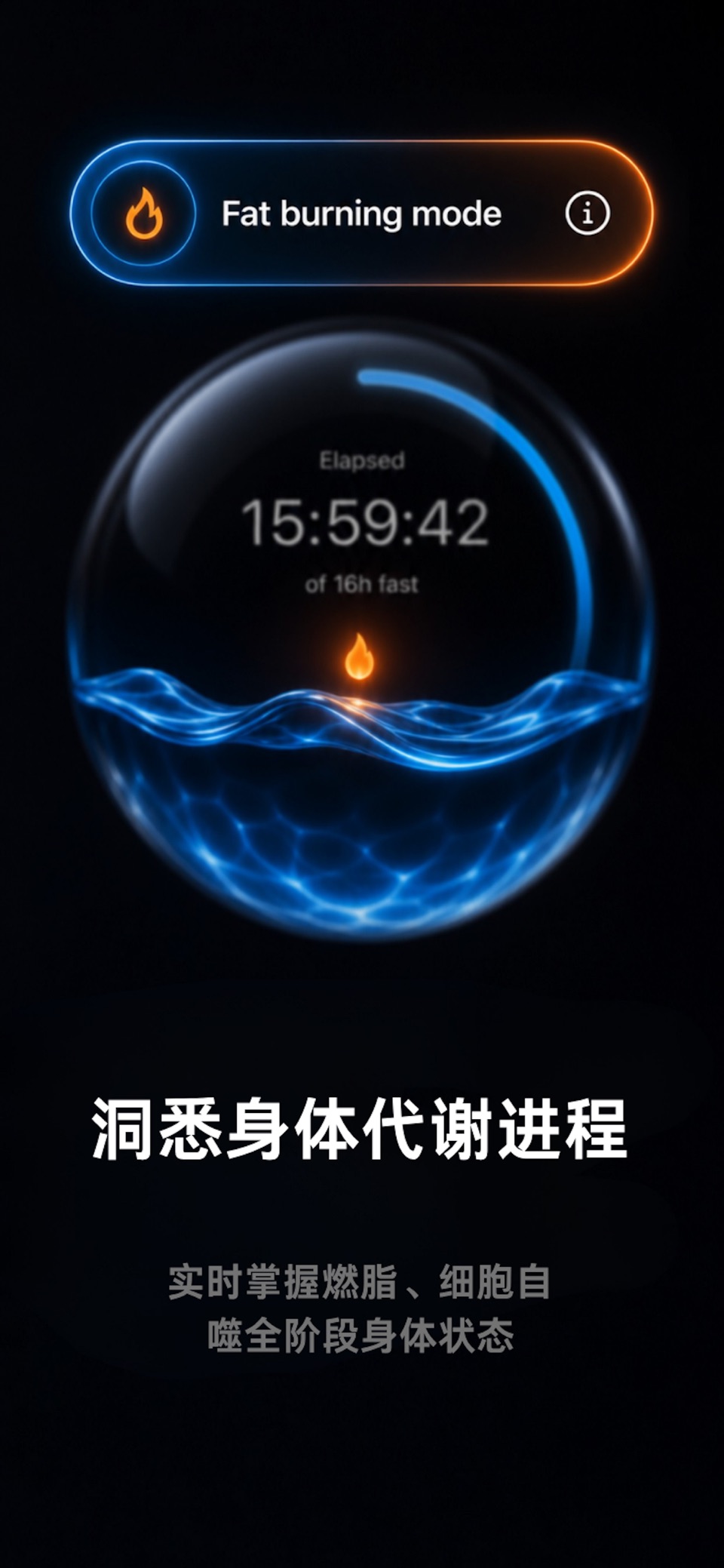 WaveFast - 极简轻断食记录 3