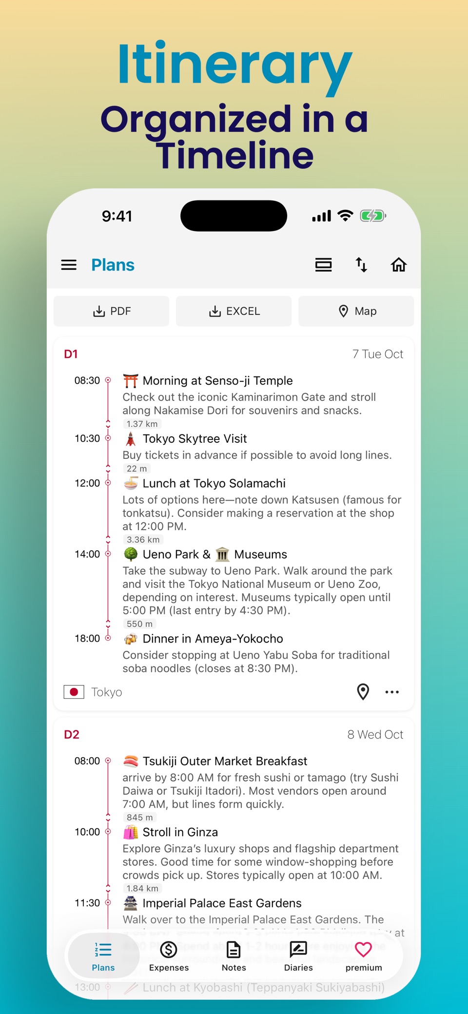 SaveTrip: 旅行计划与行程规划 2
