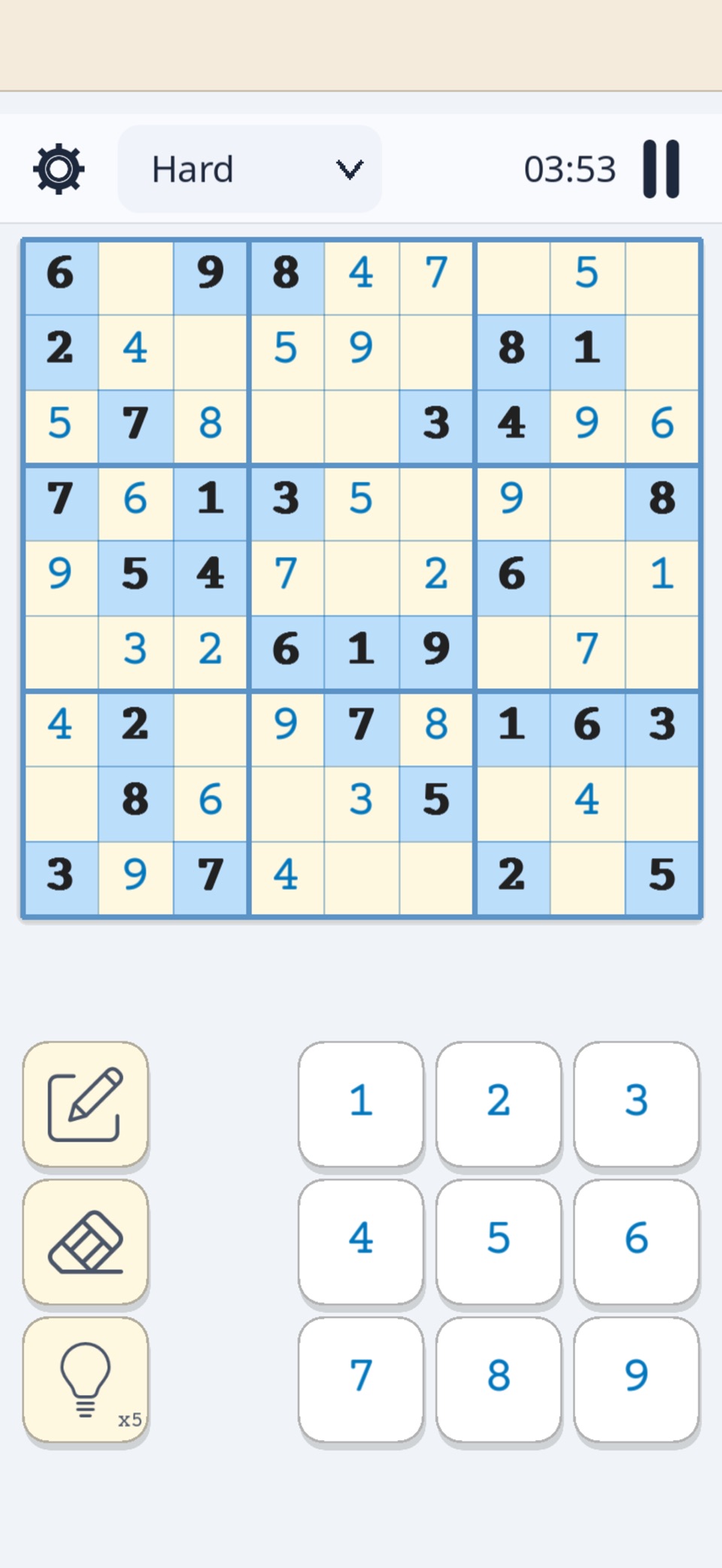 Sudoku - 拼图 3