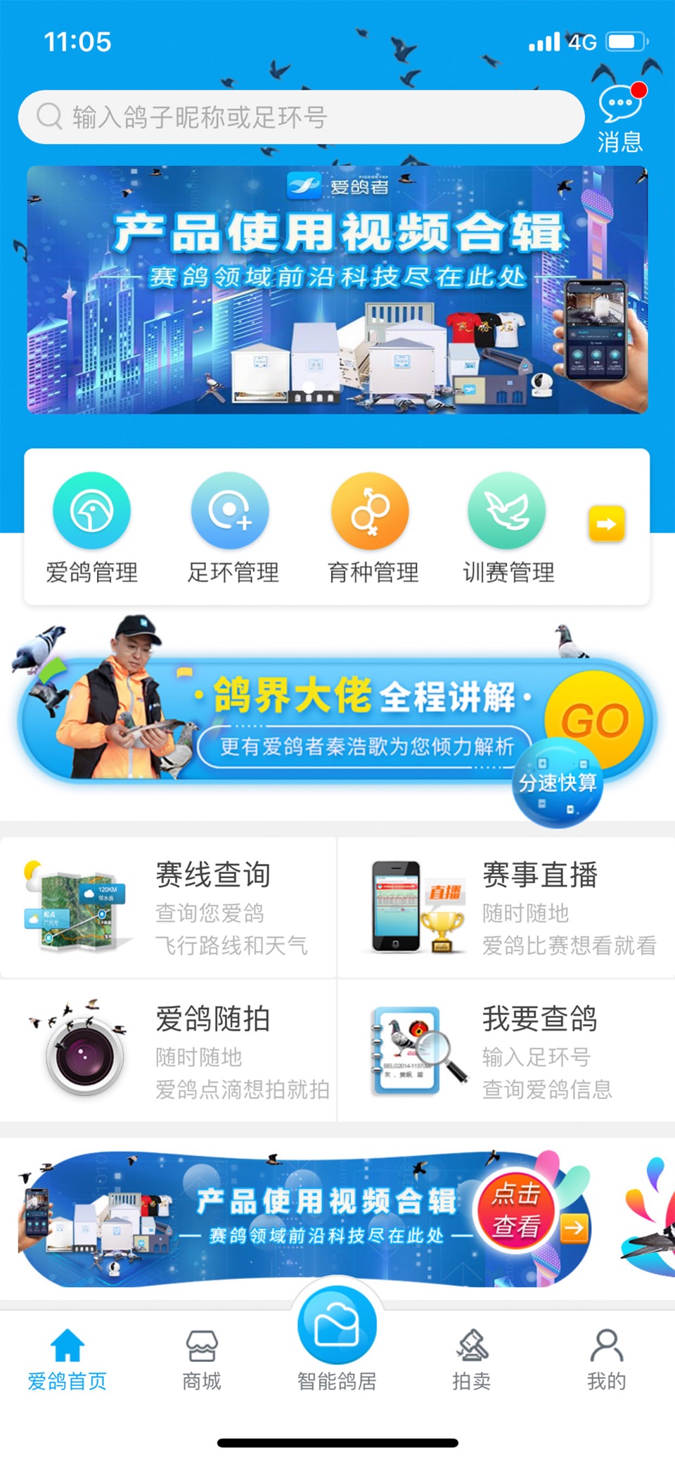 爱鸽者-赛鸽运动智能化引领者 2