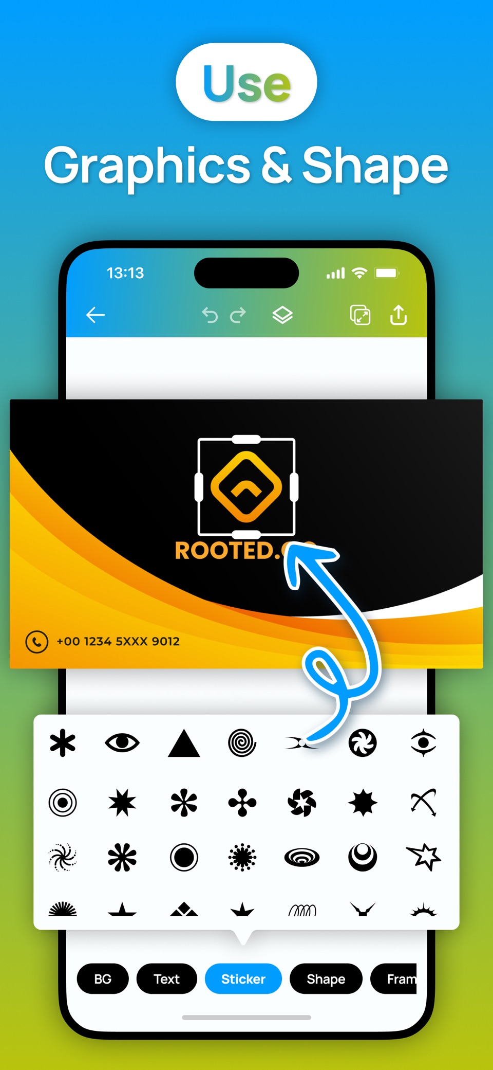 Business Card Maker : Editor 7