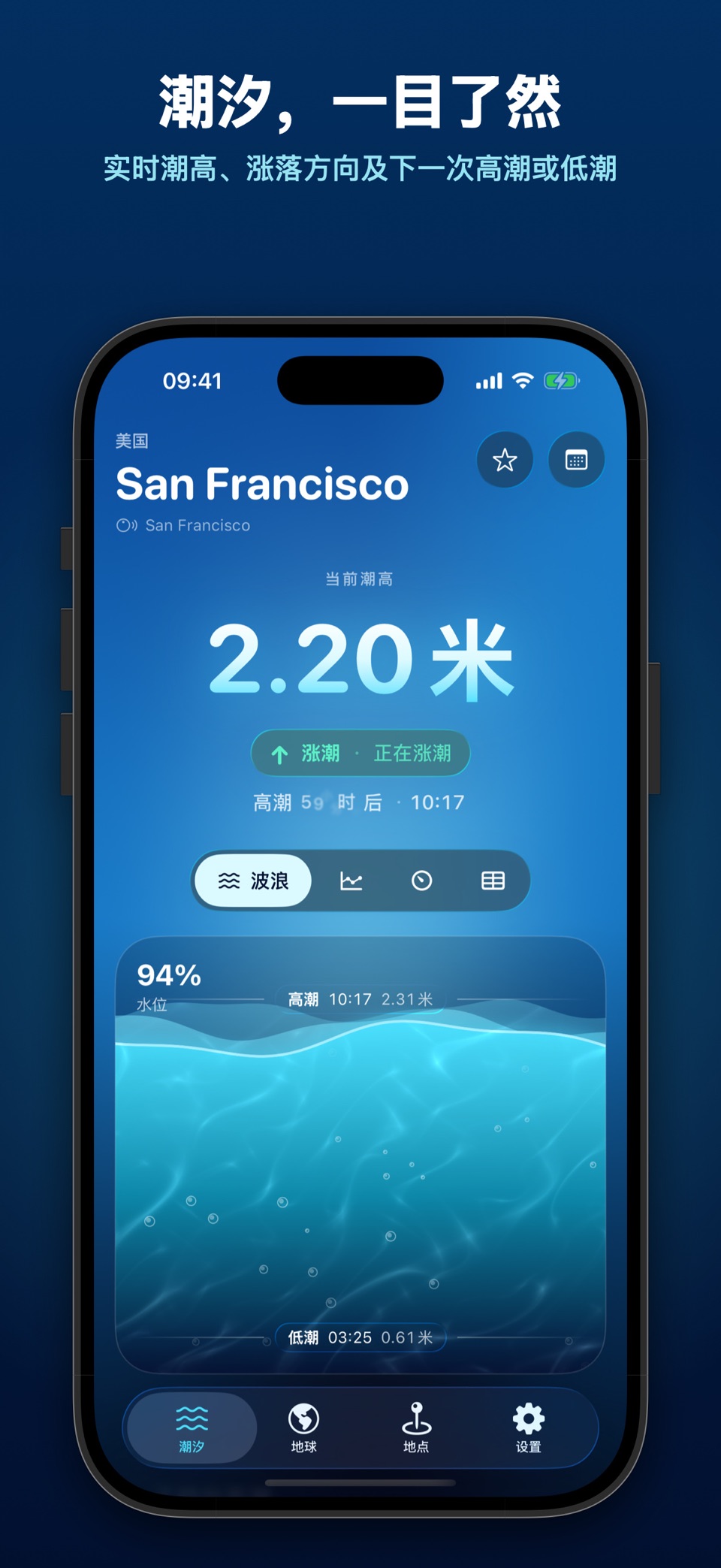 My Tides:离线潮汐表 · Store screenshots