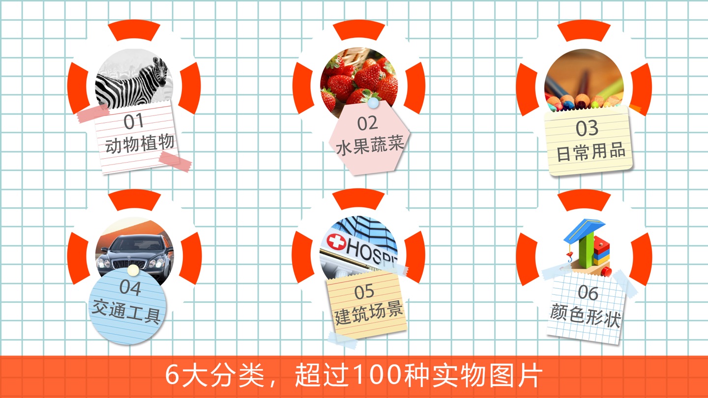 看图识物-好玩的认知拼图游戏大全 1